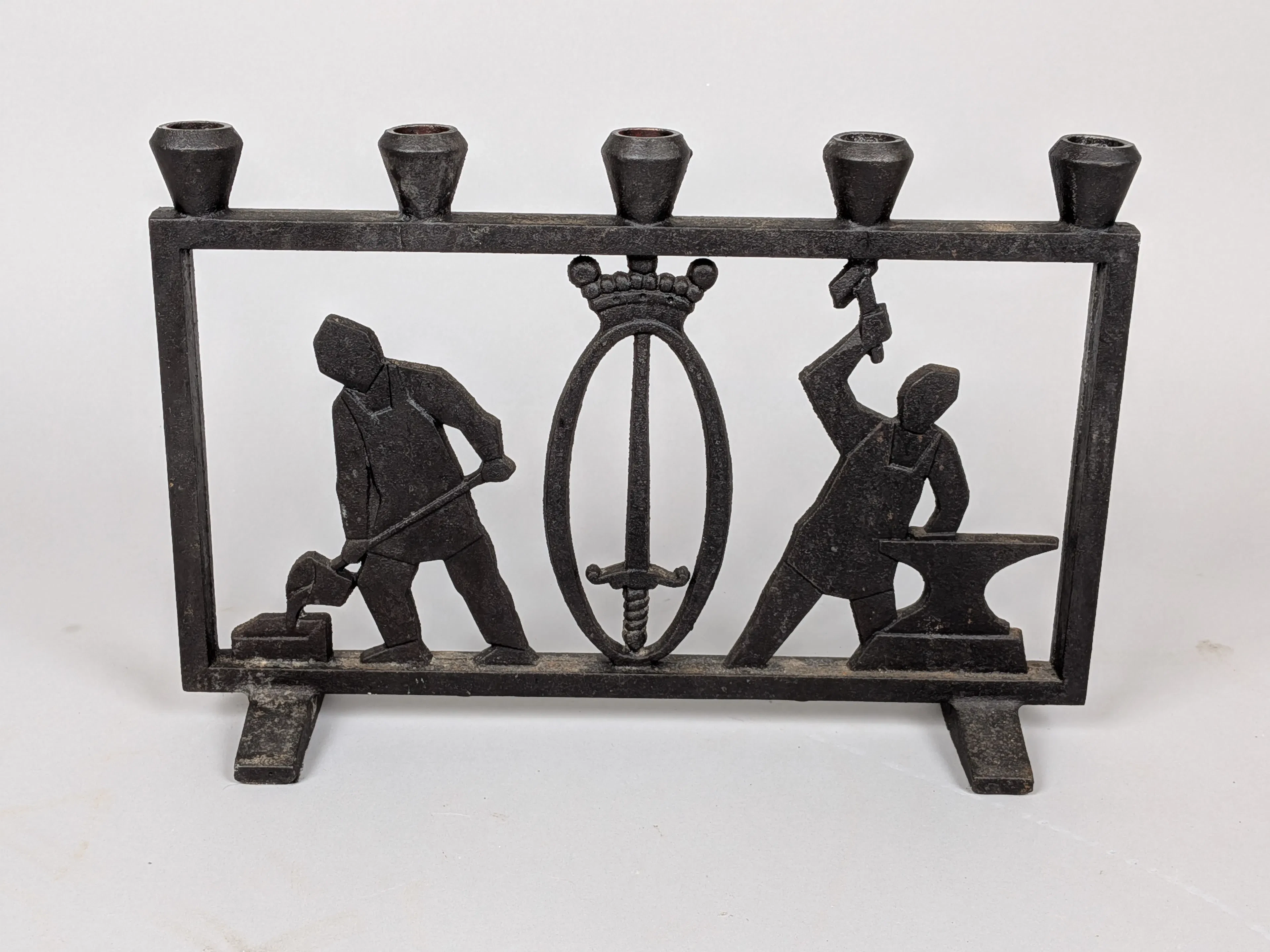 Ljusstake, gjutjärn, Överumsbruk