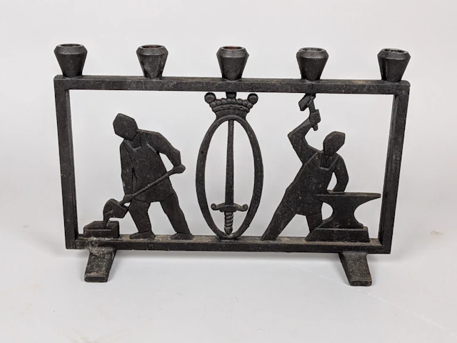 Ljusstake, gjutjärn, Överumsbruk