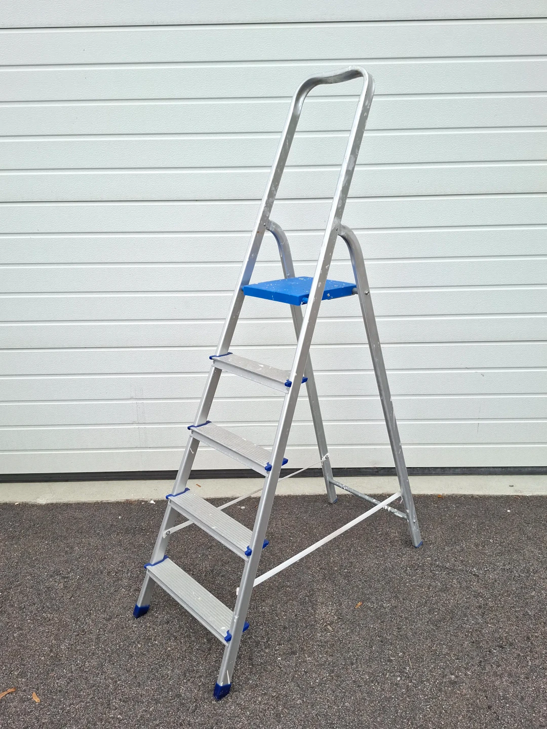 Trappstege Aluminium, 5-steg, Harbo