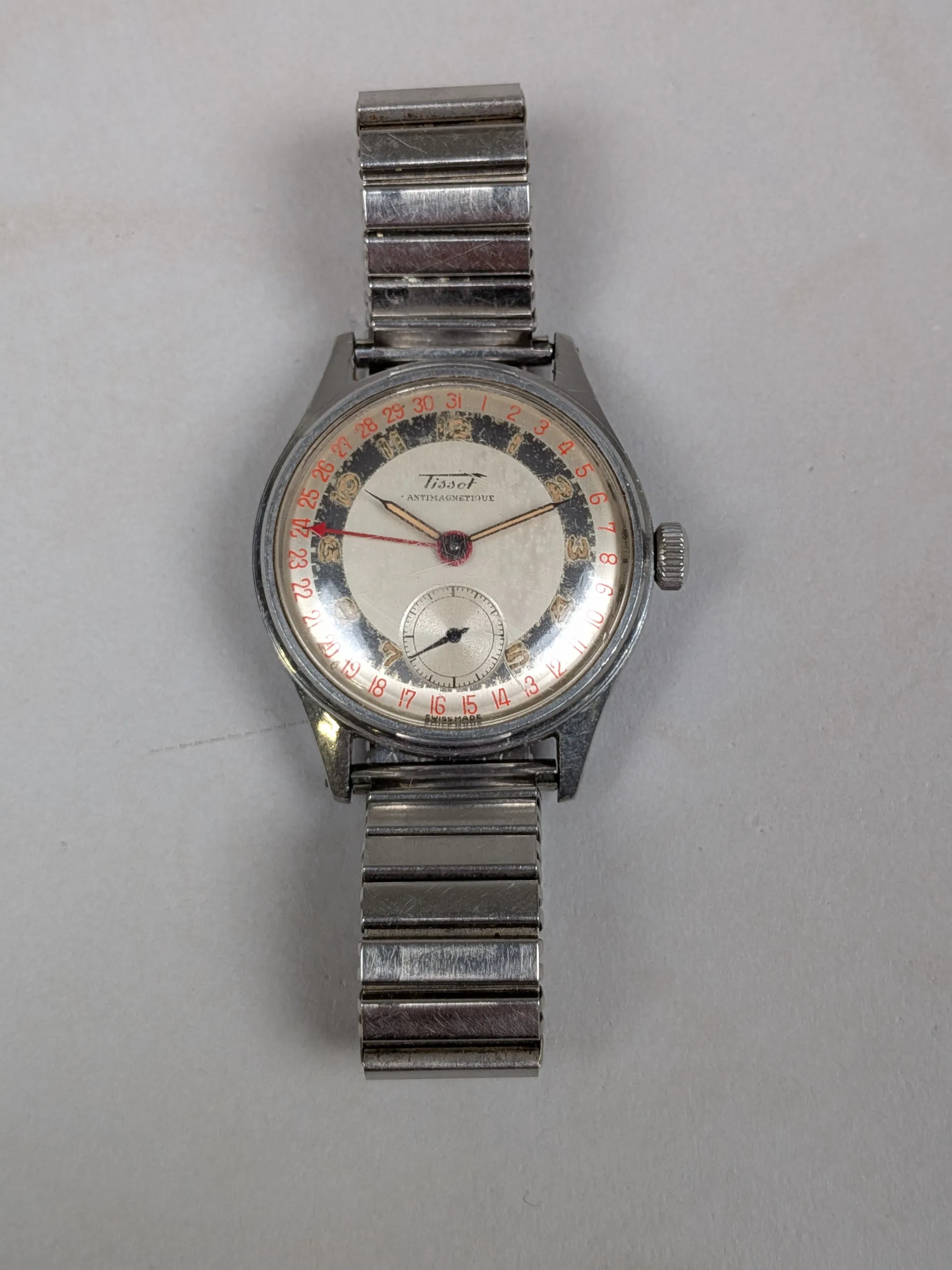 Armbandsur, Tissot, Manuell