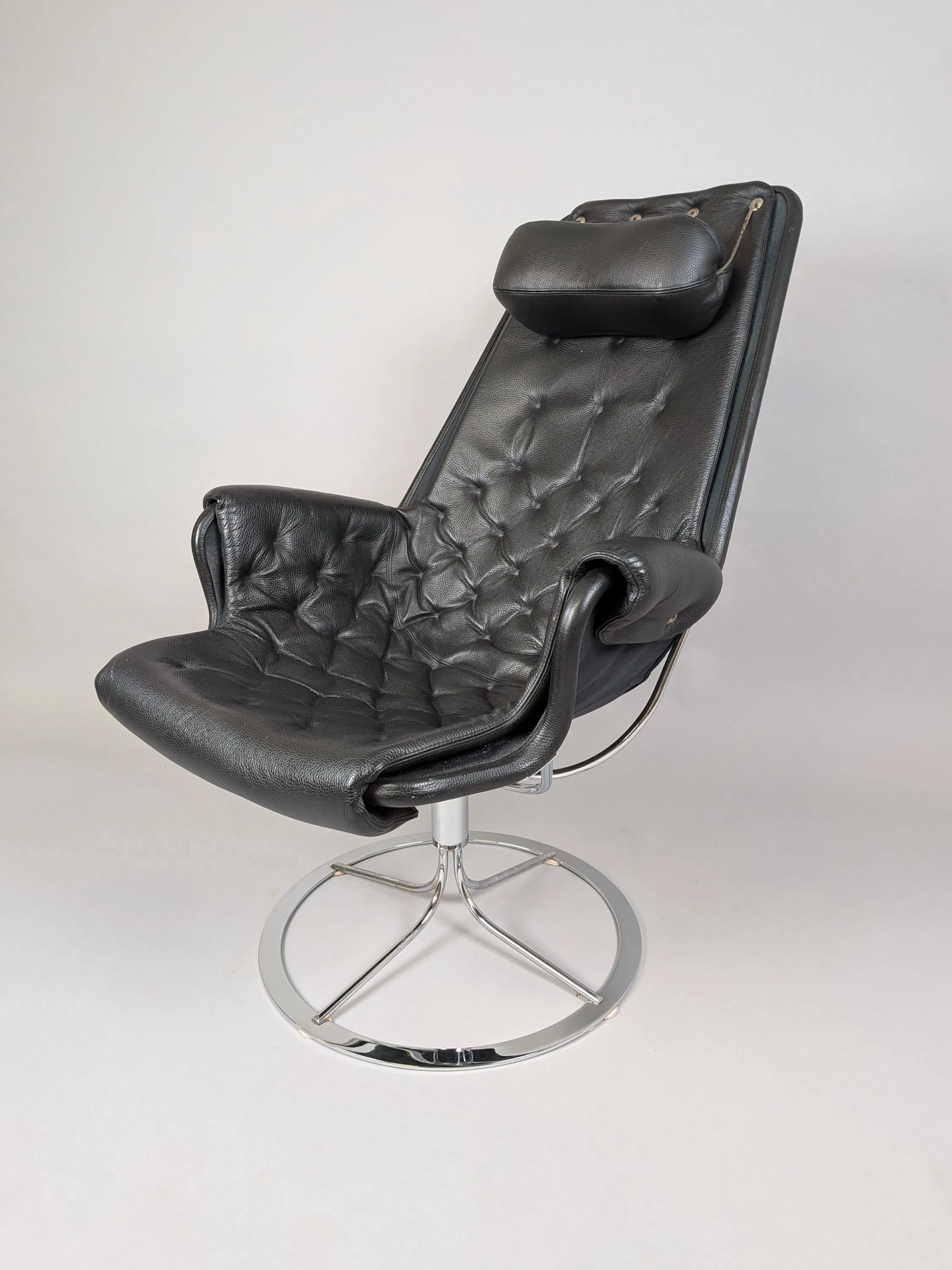Fåtölj, "Jetson" Bruno Mathsson Dux, skinn
