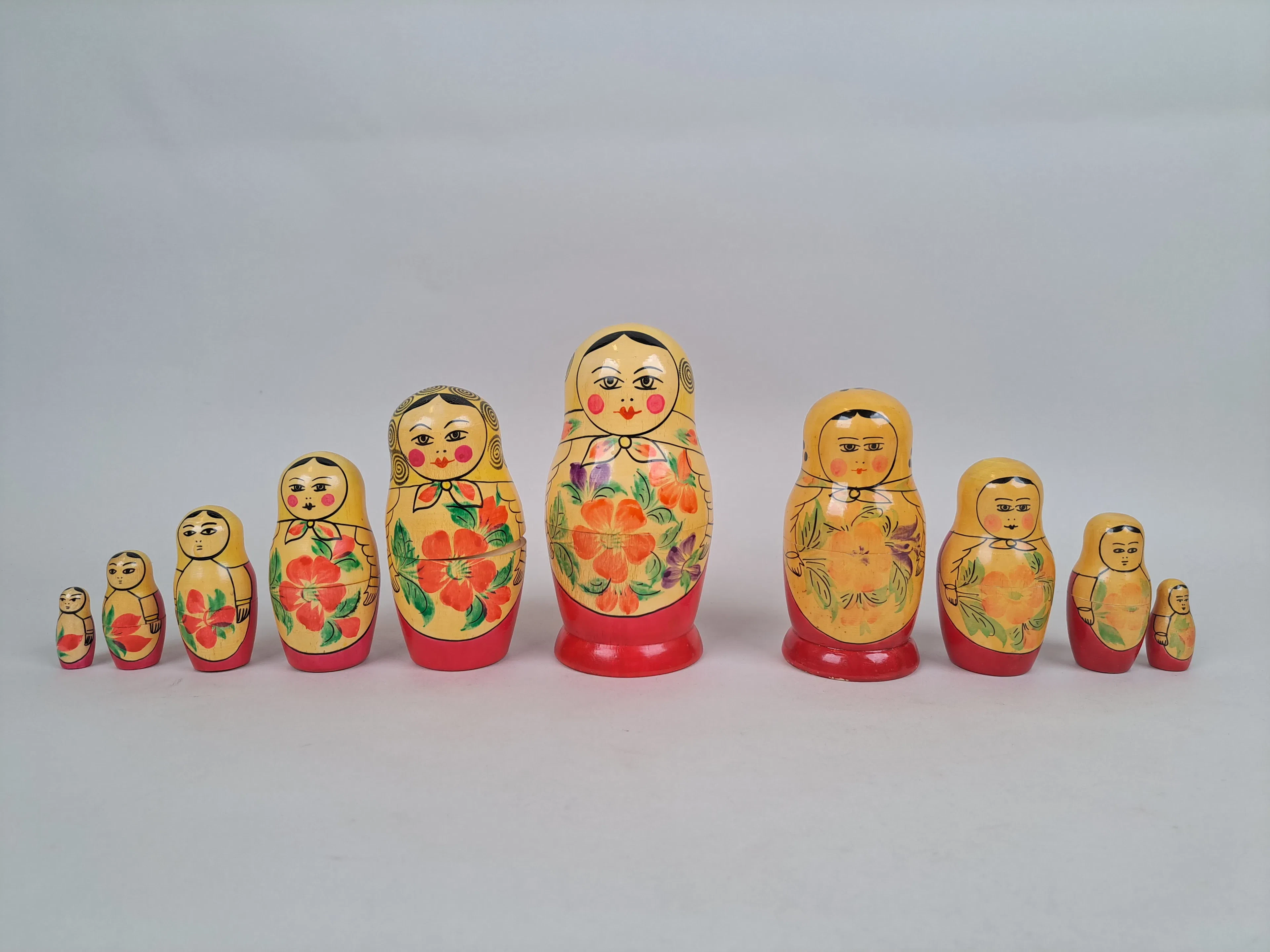 Figuriner, Matryosjka/Babuschka, 2 st