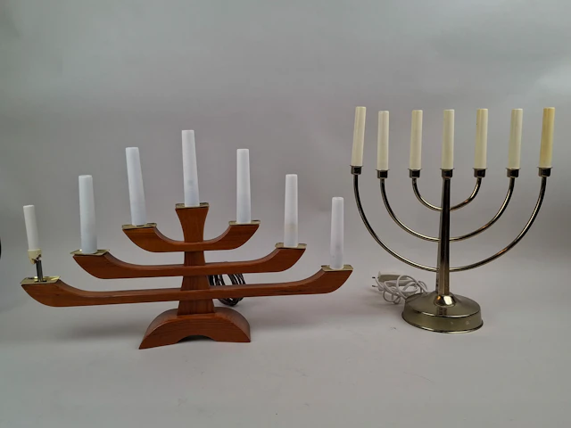 Adventsljusstakar 2 st bl.a. Luma teak