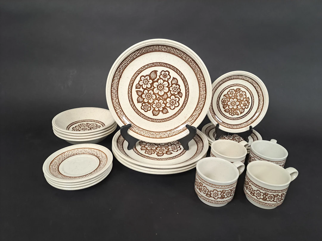 Kaffeservis, Biltons Ironstone Straffordshire England