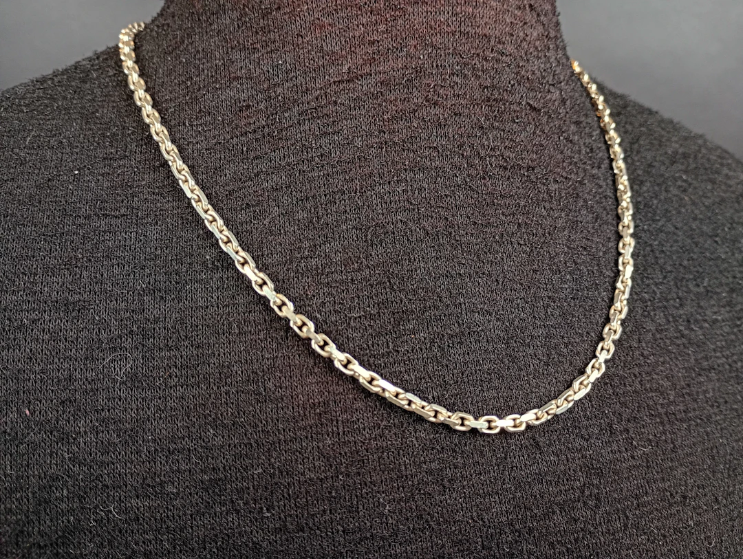 Halsband, Ankarlänk Silver