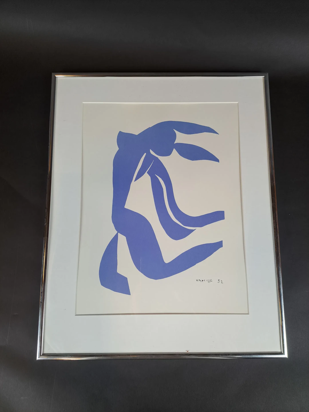 Tryck, efter, "La Chevelure" Henri Matisse
