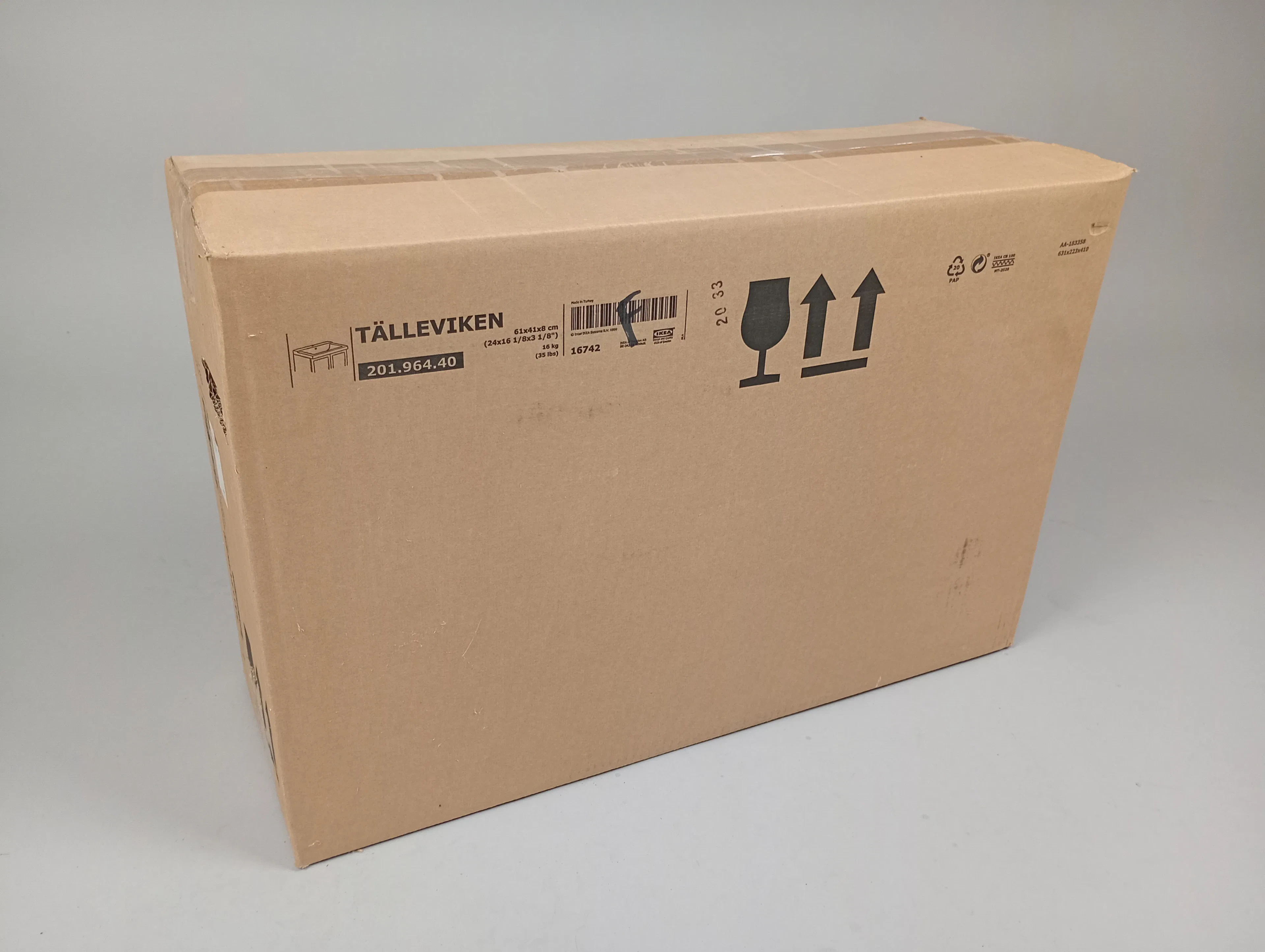 Handfat, "Tälleviken" IKEA, Obegagnat