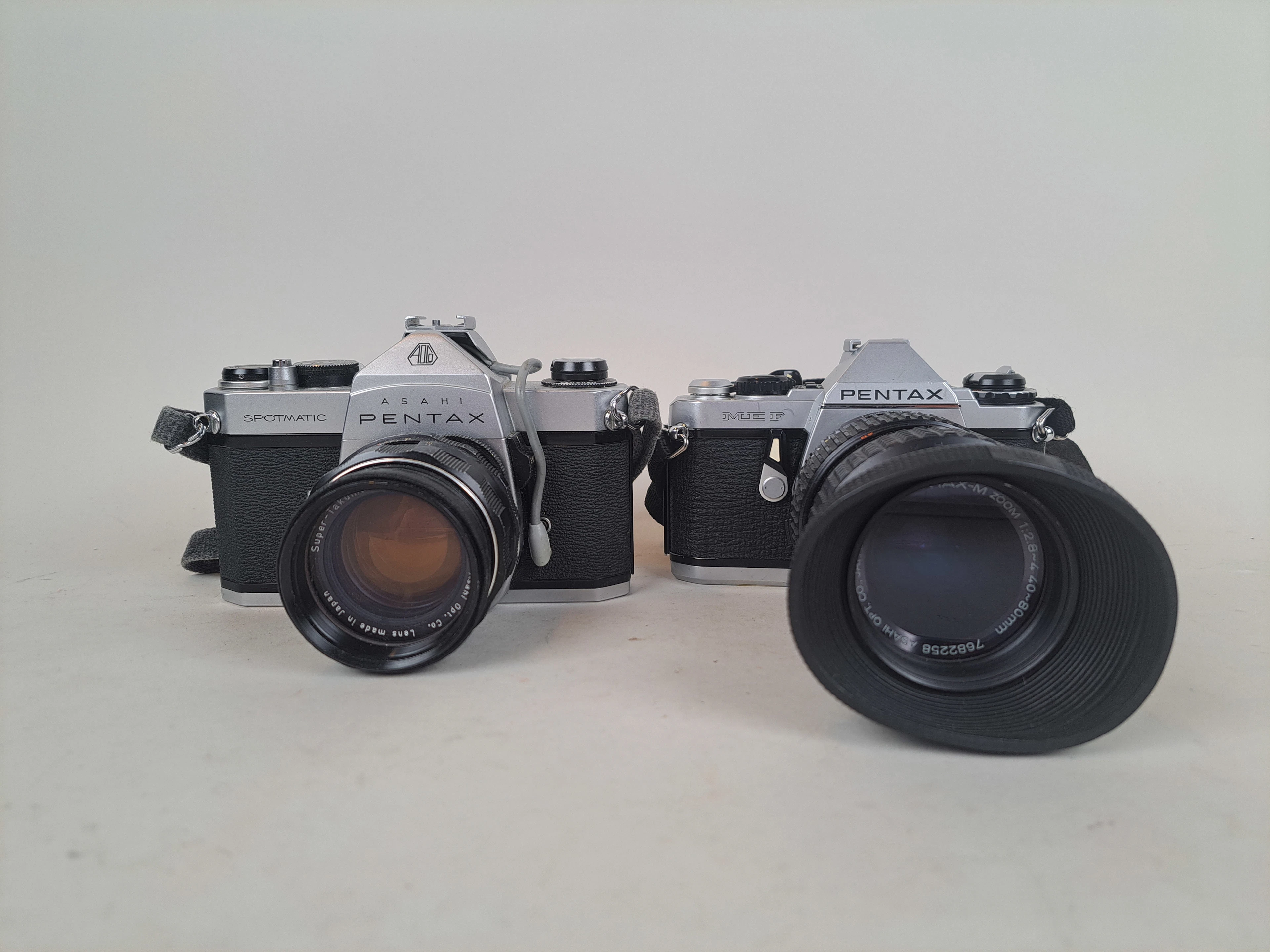 Kameror 2 st, Pentax, MEN F & Spotmatic