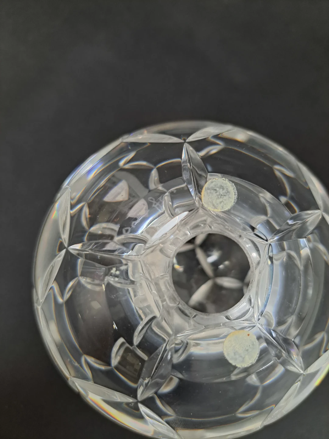 Glasskulptur, Fotboll Arne Branzell Orrefors, signerad