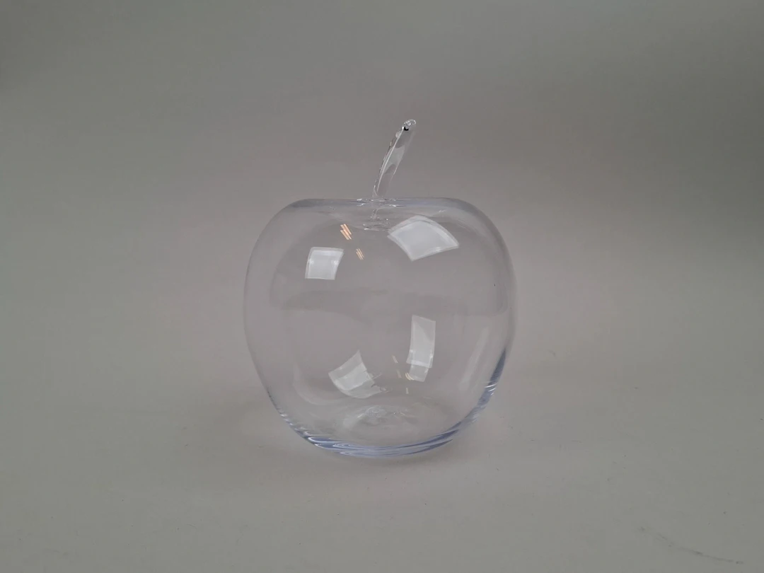 Glasäpple, Anders Wingård, signerad