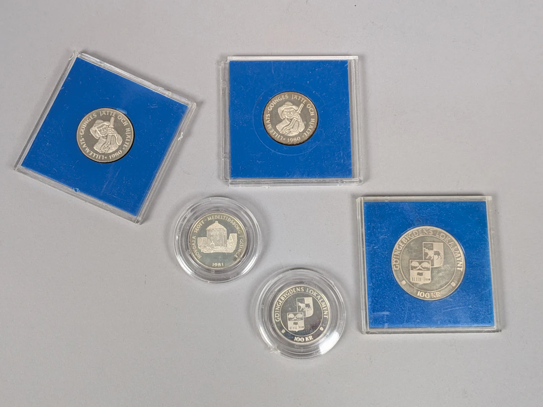Silvermynt Lokalmynt 100 kr
