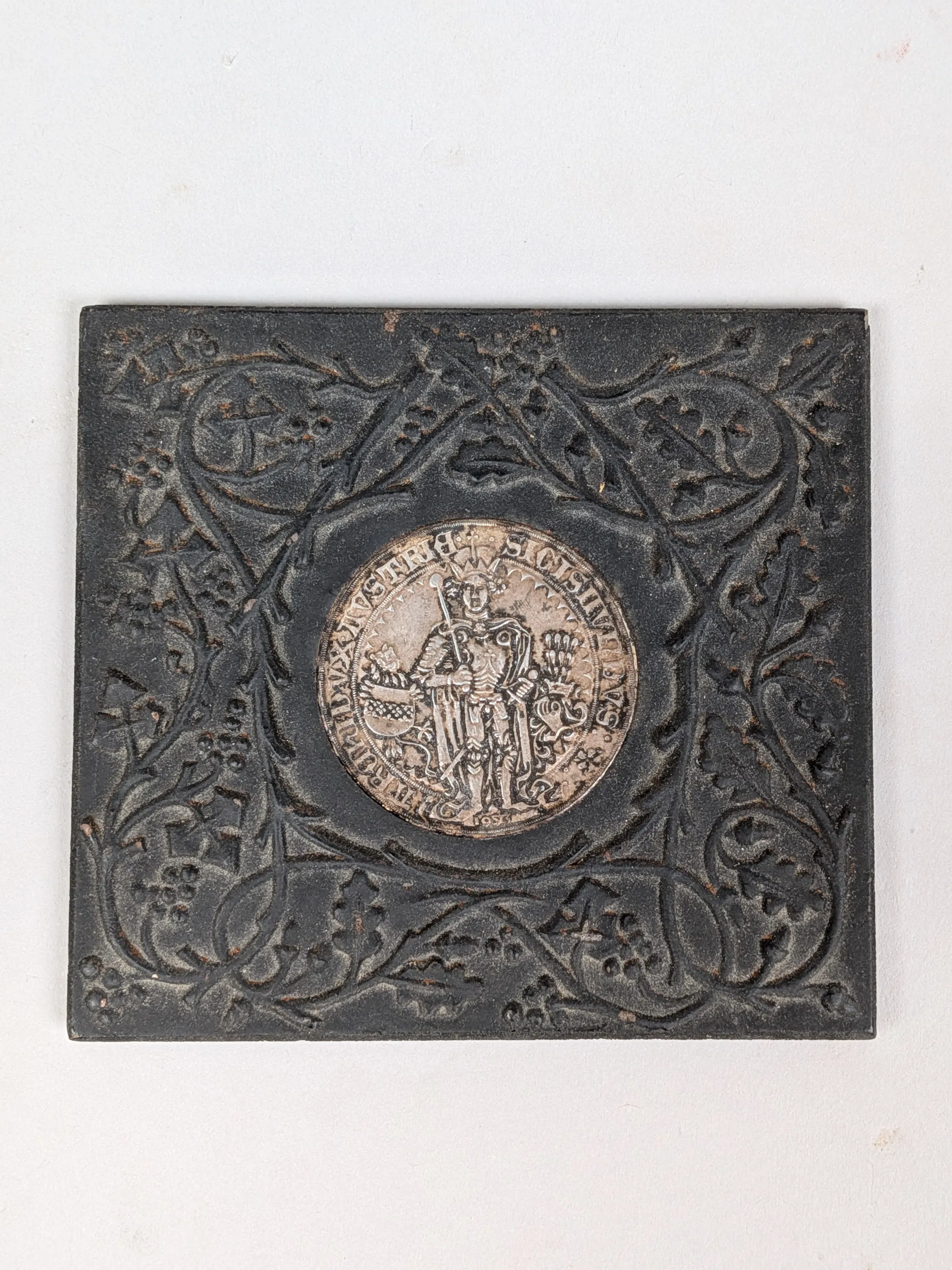 Underlägg, Silver & gjutjärn