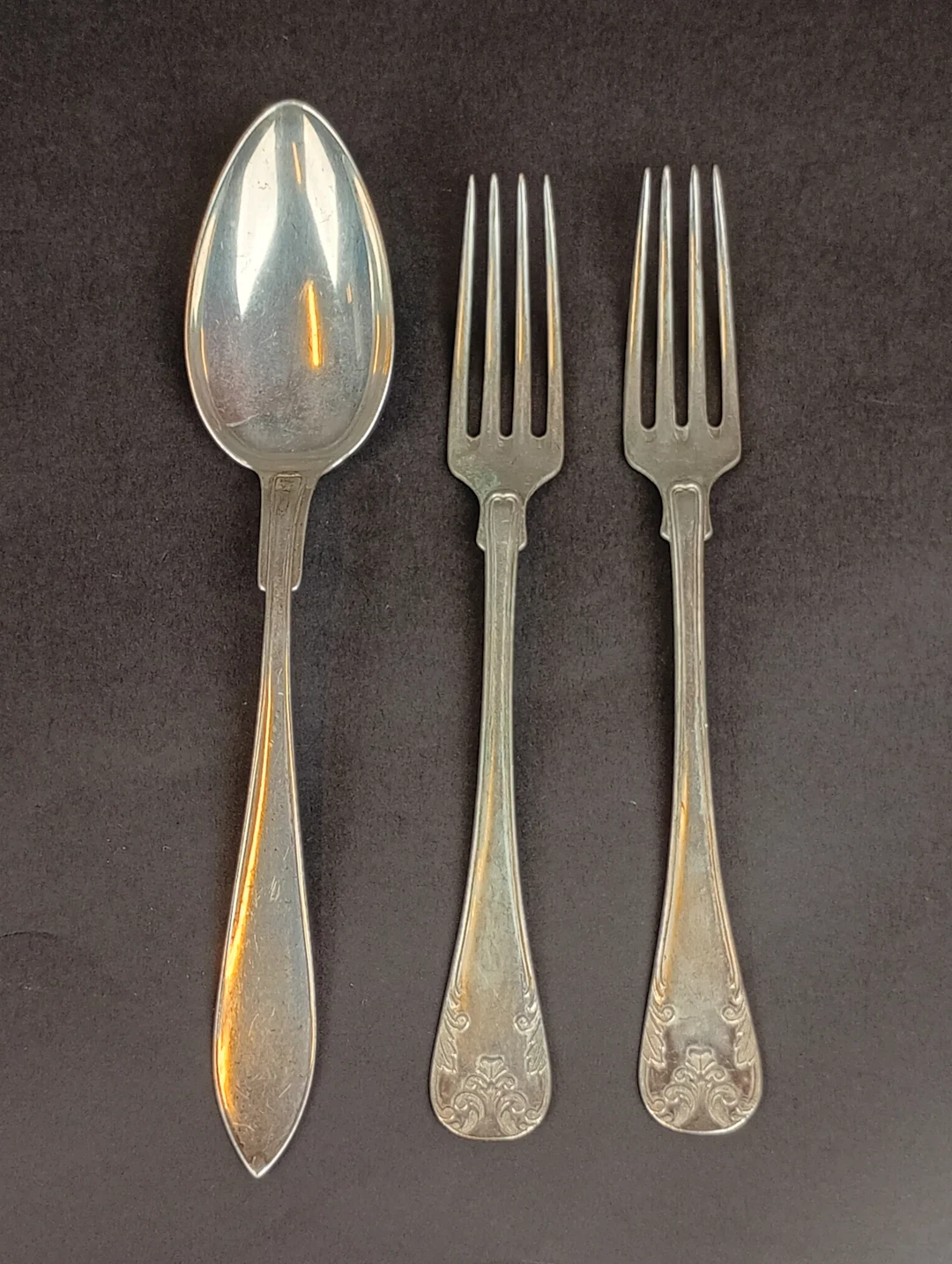 Silverbestick 3 delar
