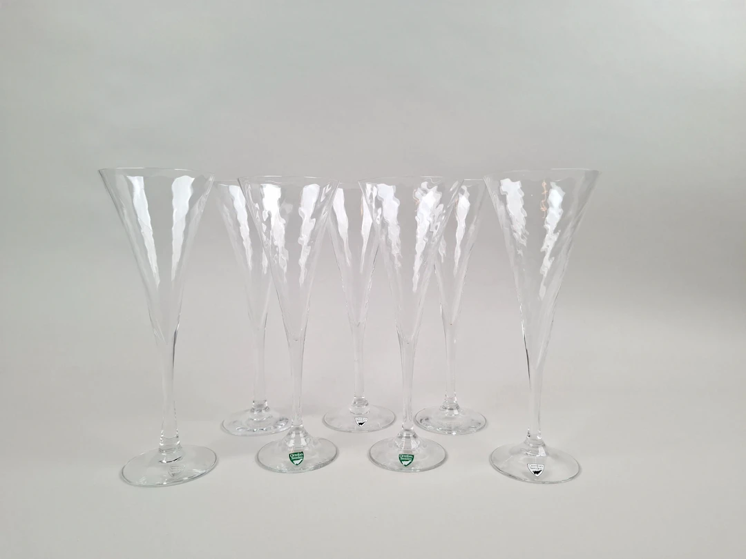 Champagnestrutar, "Helena" Gunnar Cyren Orrefors 7 st