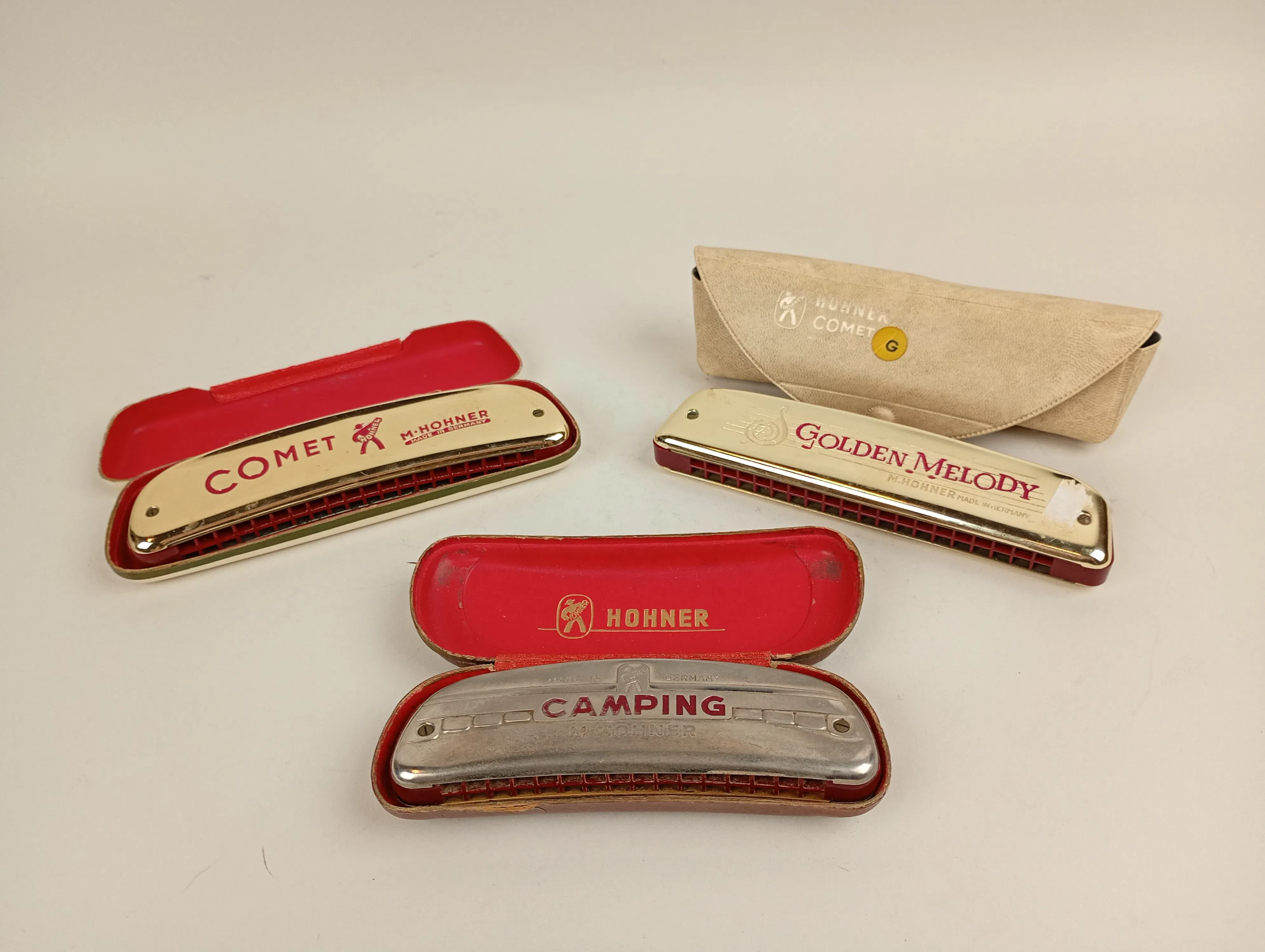 Munspel, 3 st M.Hohner Germany