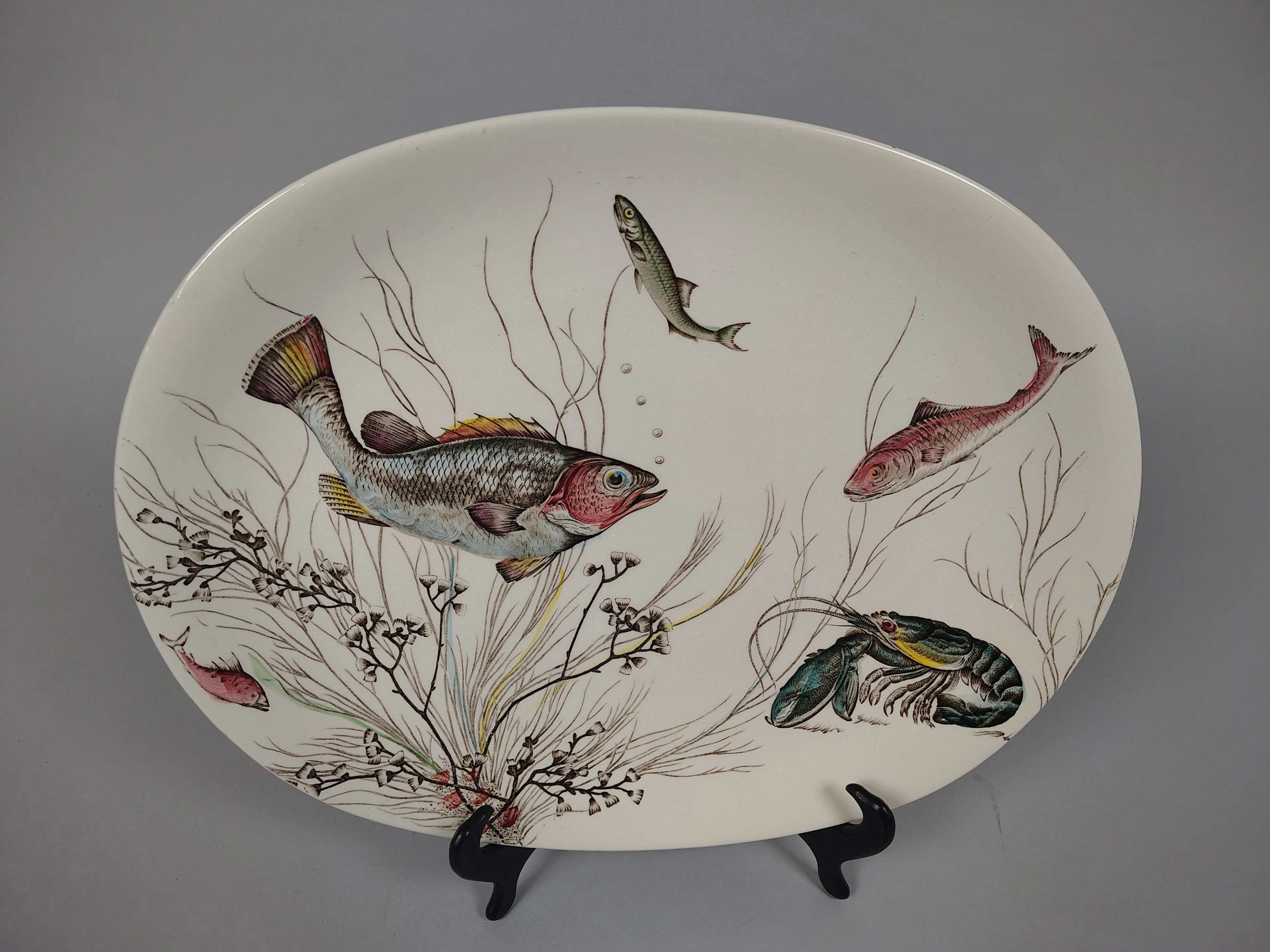 Uppläggningsfat, "Fish" Johnson Bros England