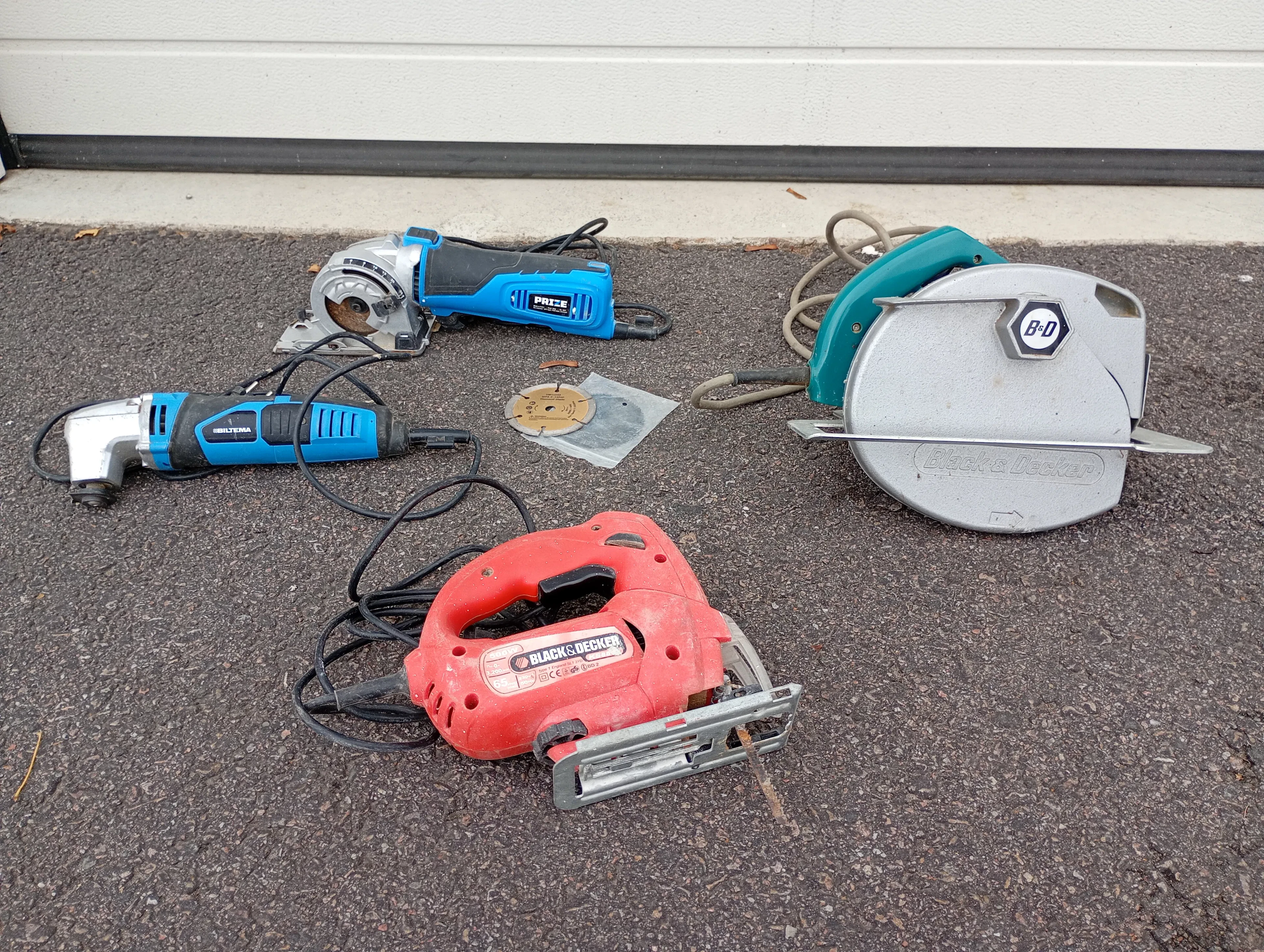 Elverktyg bl.a. Black & Decker