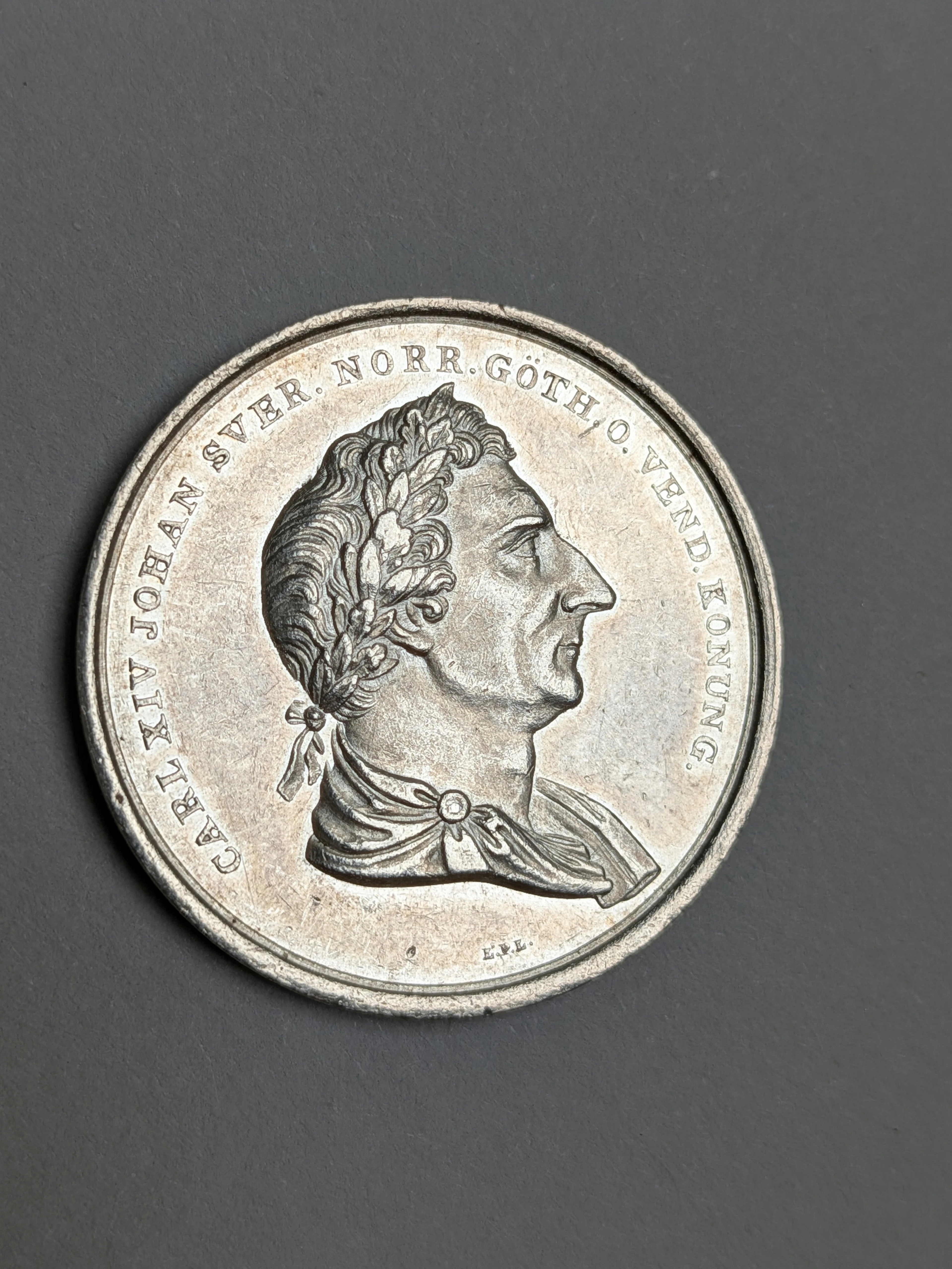Silvermynt / Kastmynt, Karl XIV Johans Begravning 1844