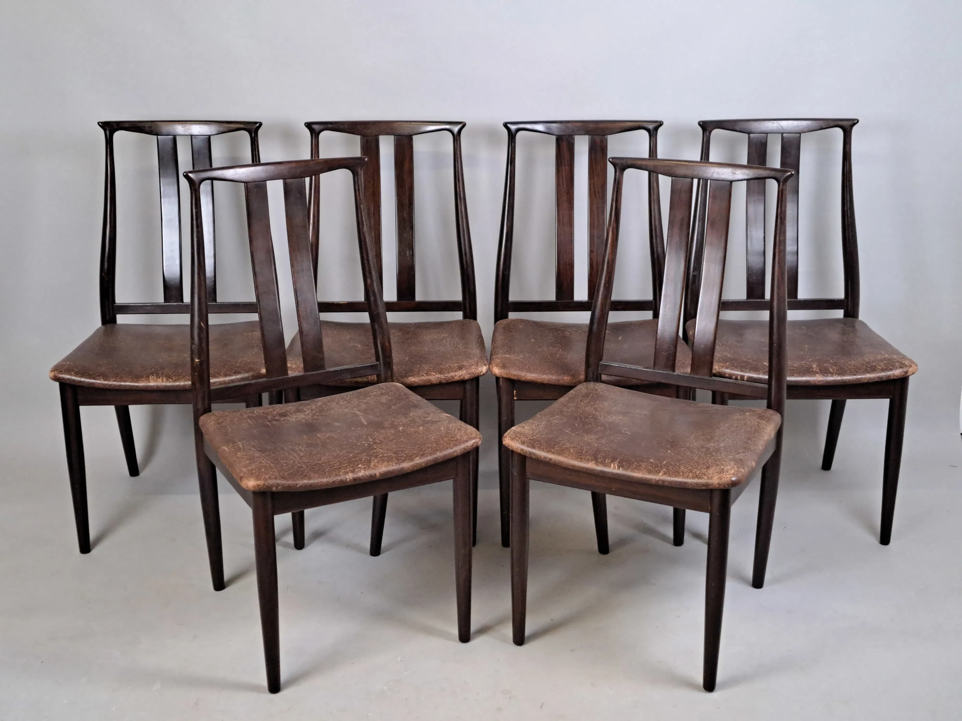 Stolar 6 st, Danish Overseas Furniture