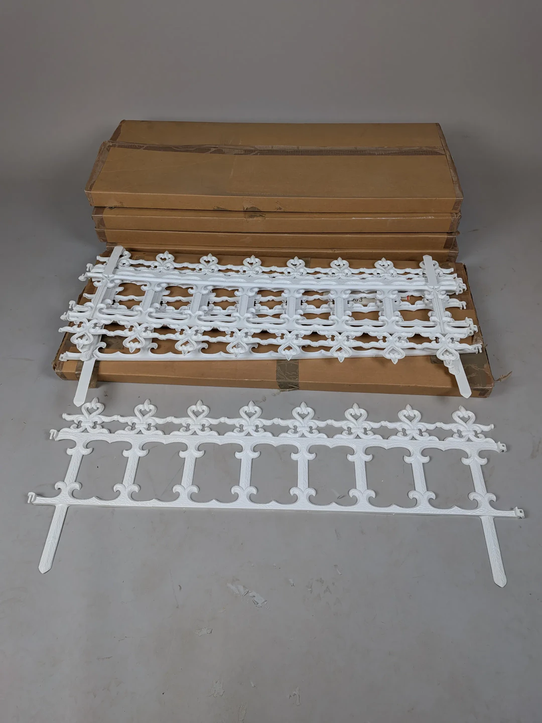 Parti Rabattstaket, plast obegagnade