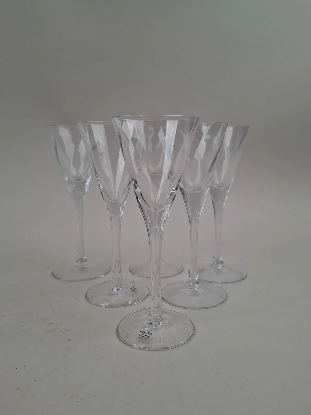 Snapsglas, "Chateau" Bertil Vallien Kosta