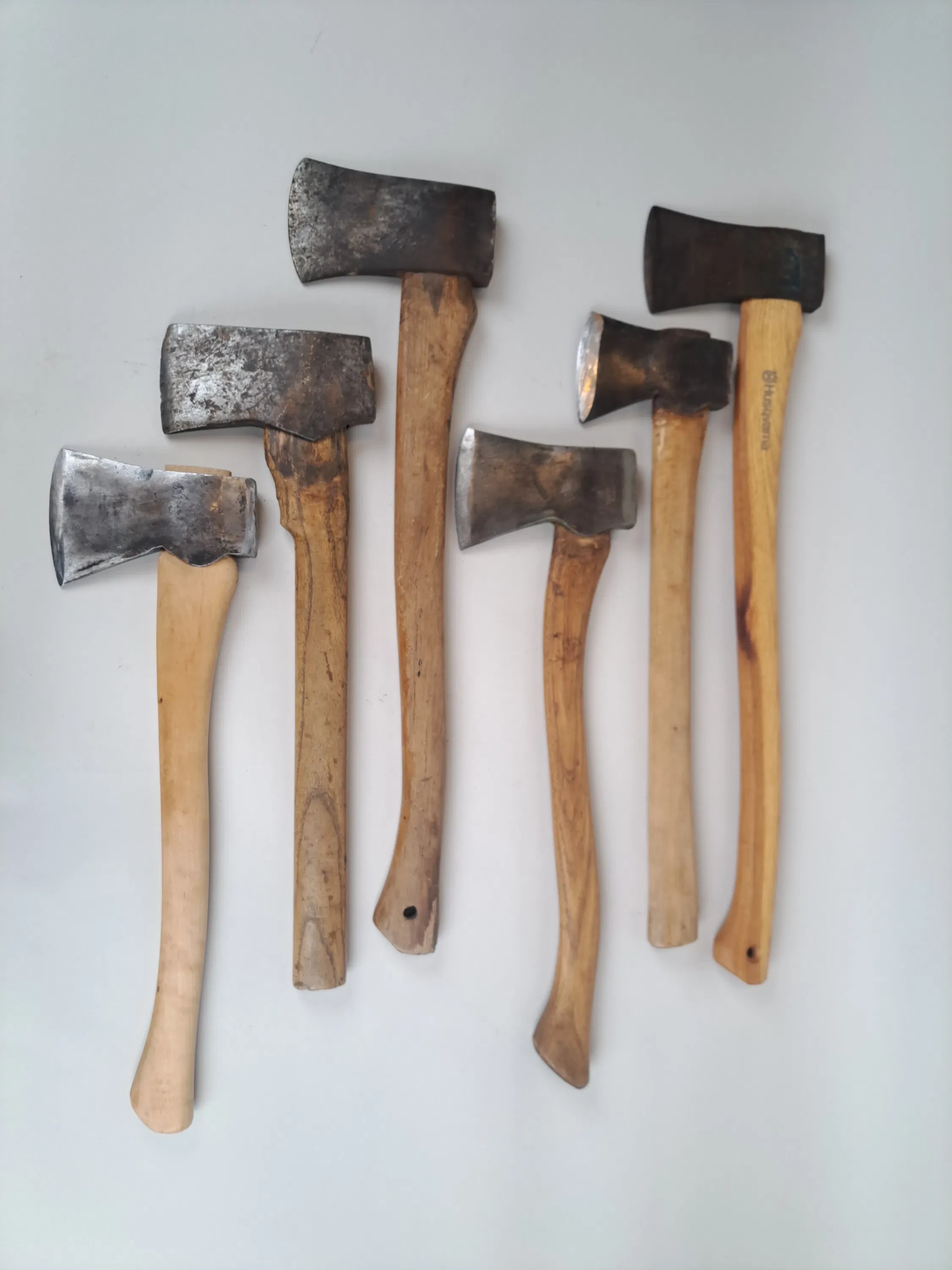 Parti Yxor 6 st bl.a. Husqvarna