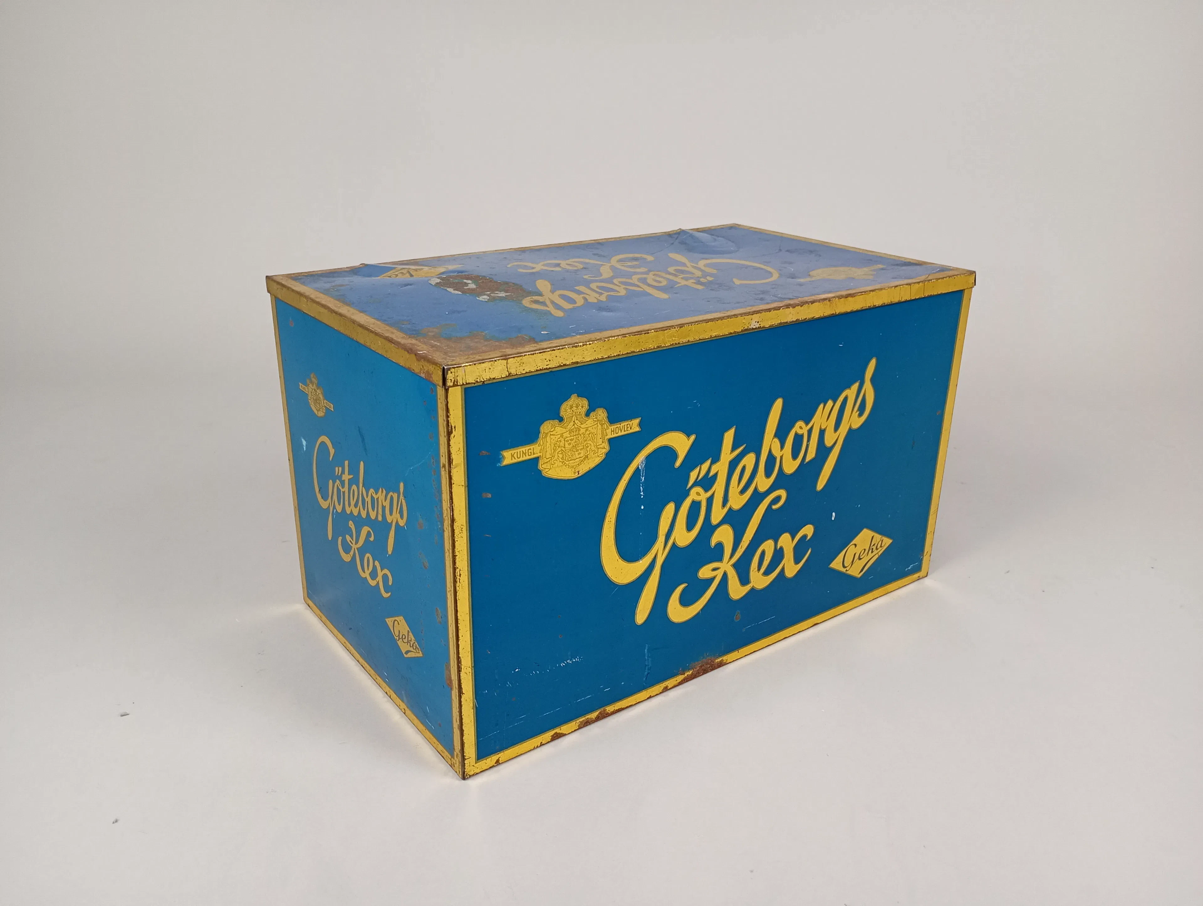 Större plåtburk, Göteborgs Kex