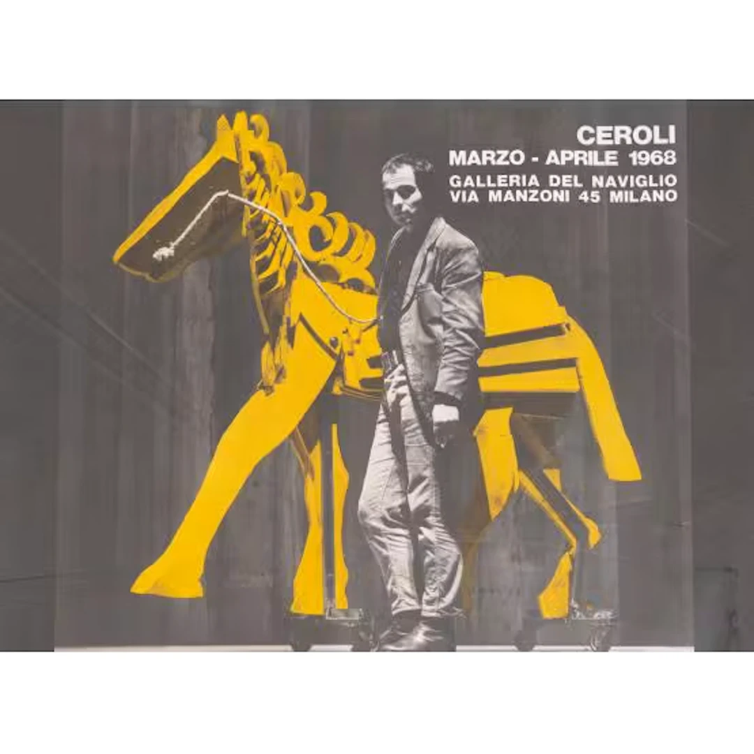 CEROLI MARZO - APRILE 1968 GALLERIA DEL NAVIGLIO