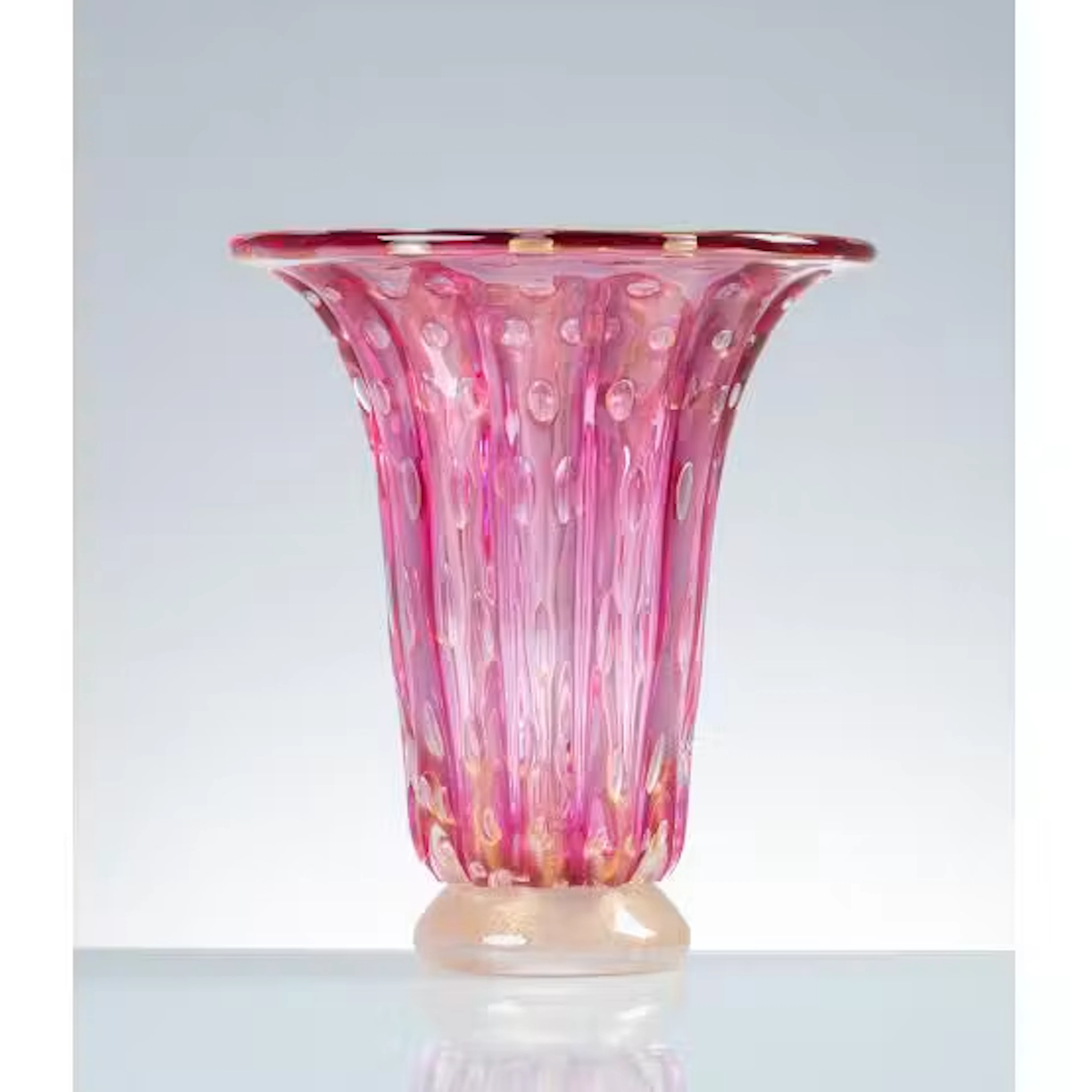 MAESTRI MURANESI, Vaso in vetro