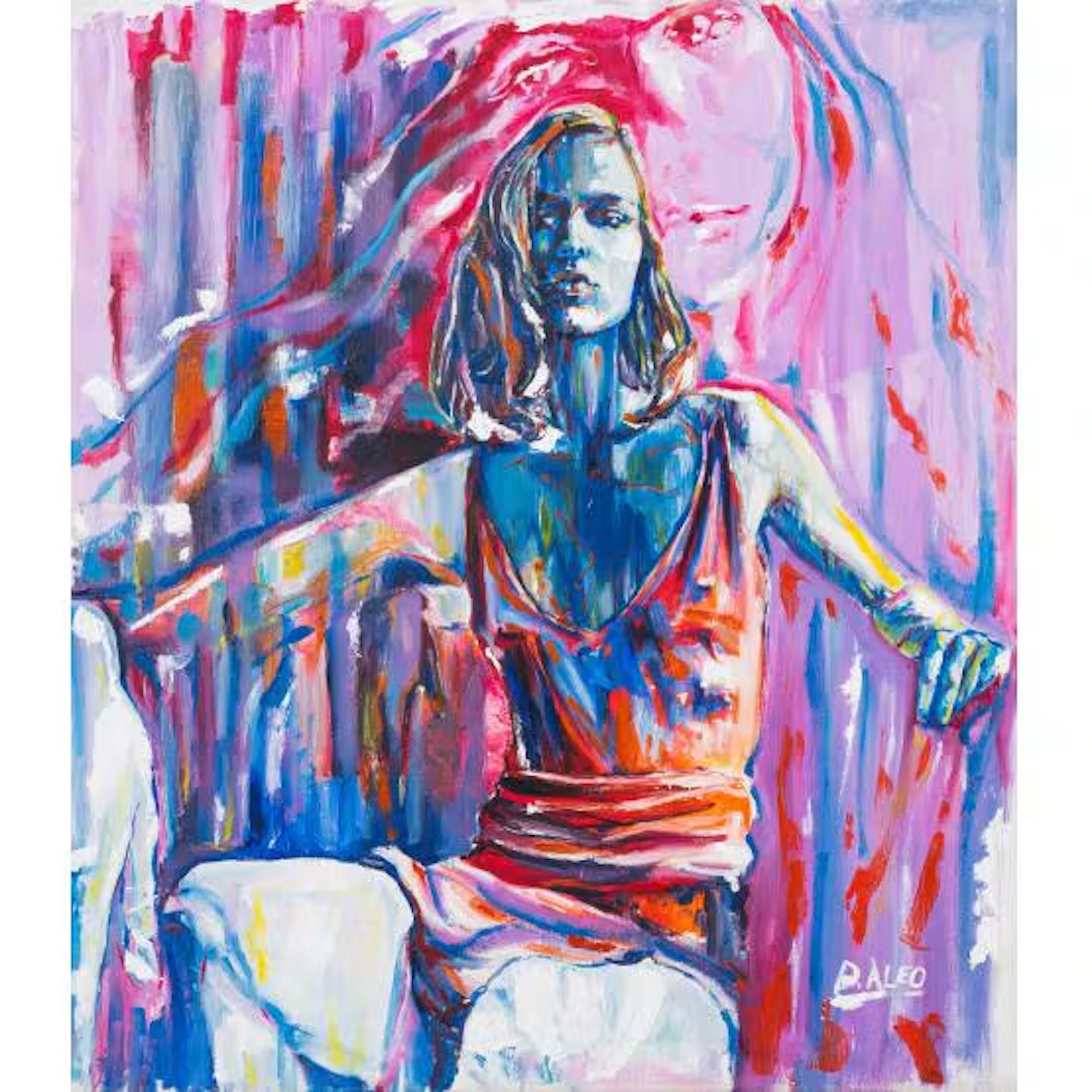 DANIELA ALEO, Olio su tela