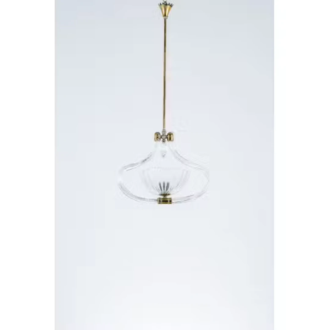 ERCOLE BAROVIER (Attr.), Lampada a sospensione