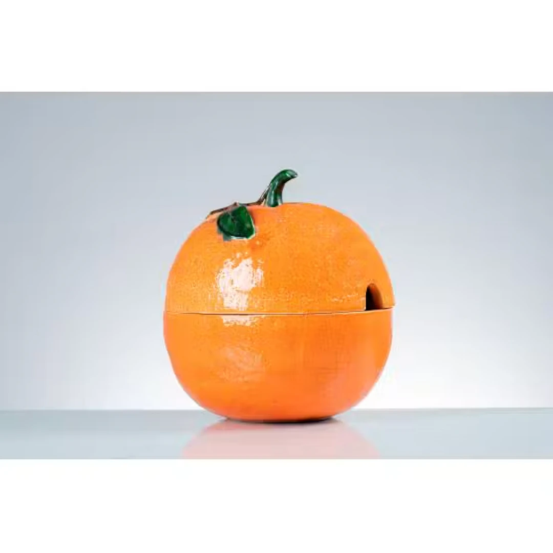 CERAMISTA ITALIANO, Zuppiera in ceramica