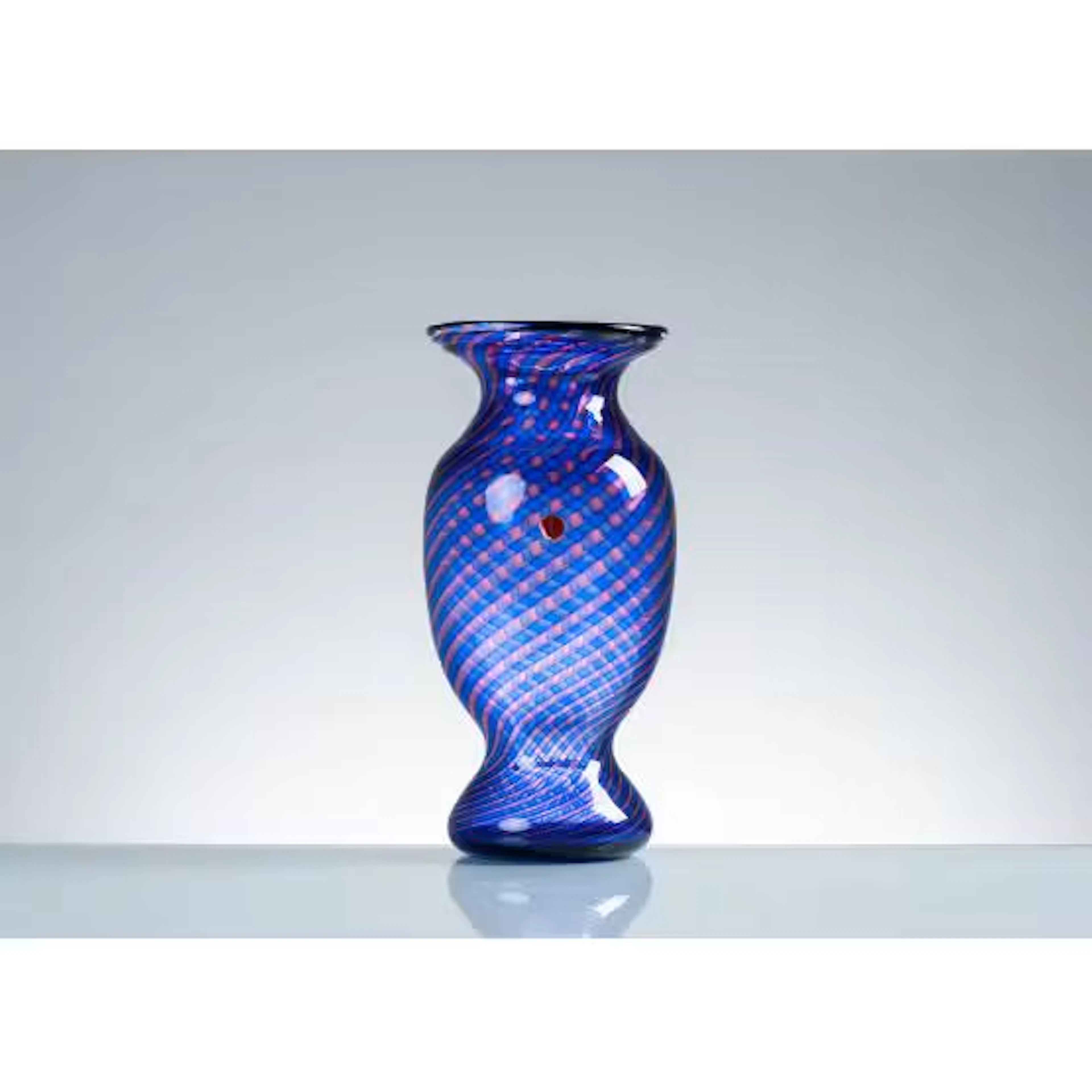 FRATELLI TOSO (Attr.), Vaso in vetro