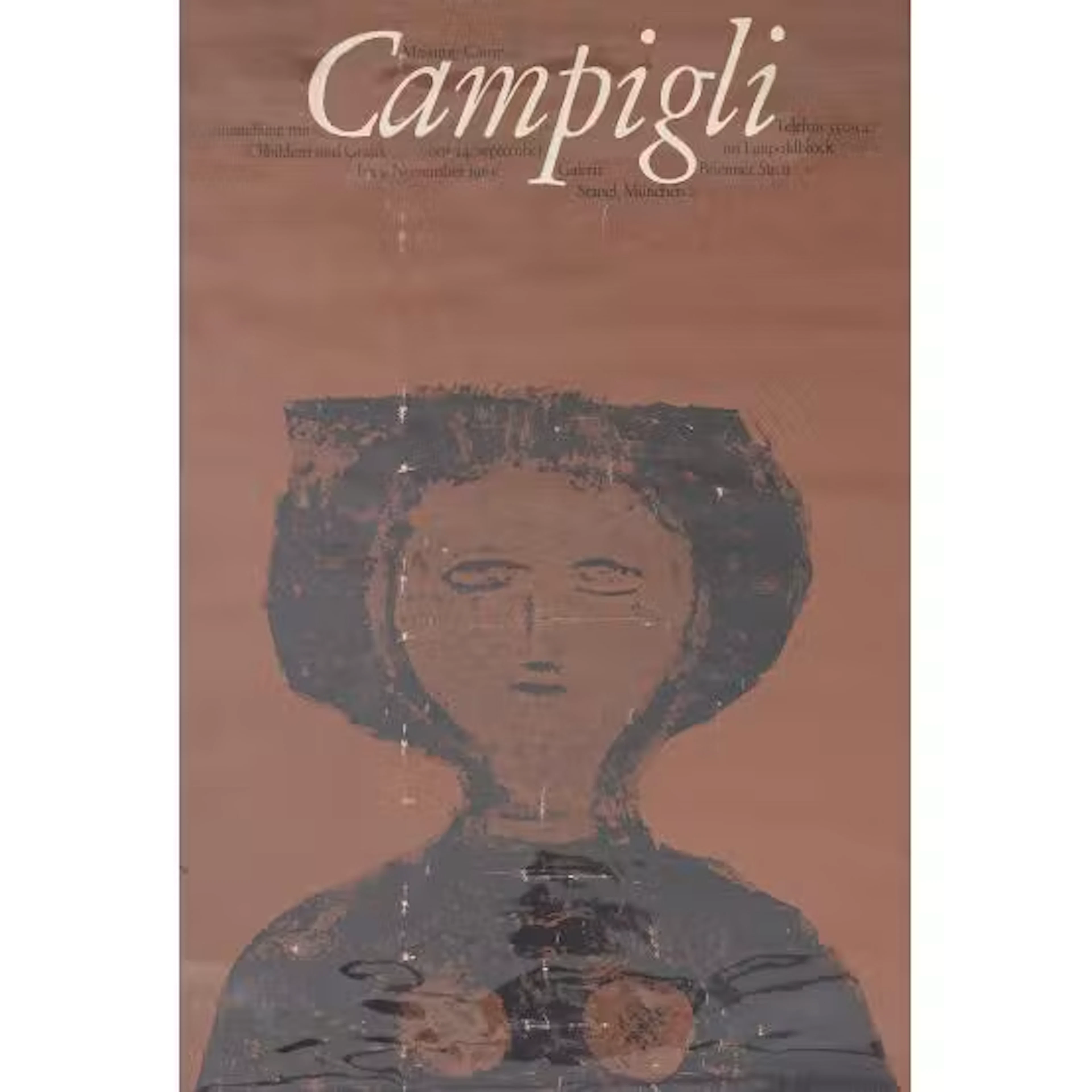 PLAKAT D'EPOCA ORIGINALE DELL'ARTISTA ITALIANO ...