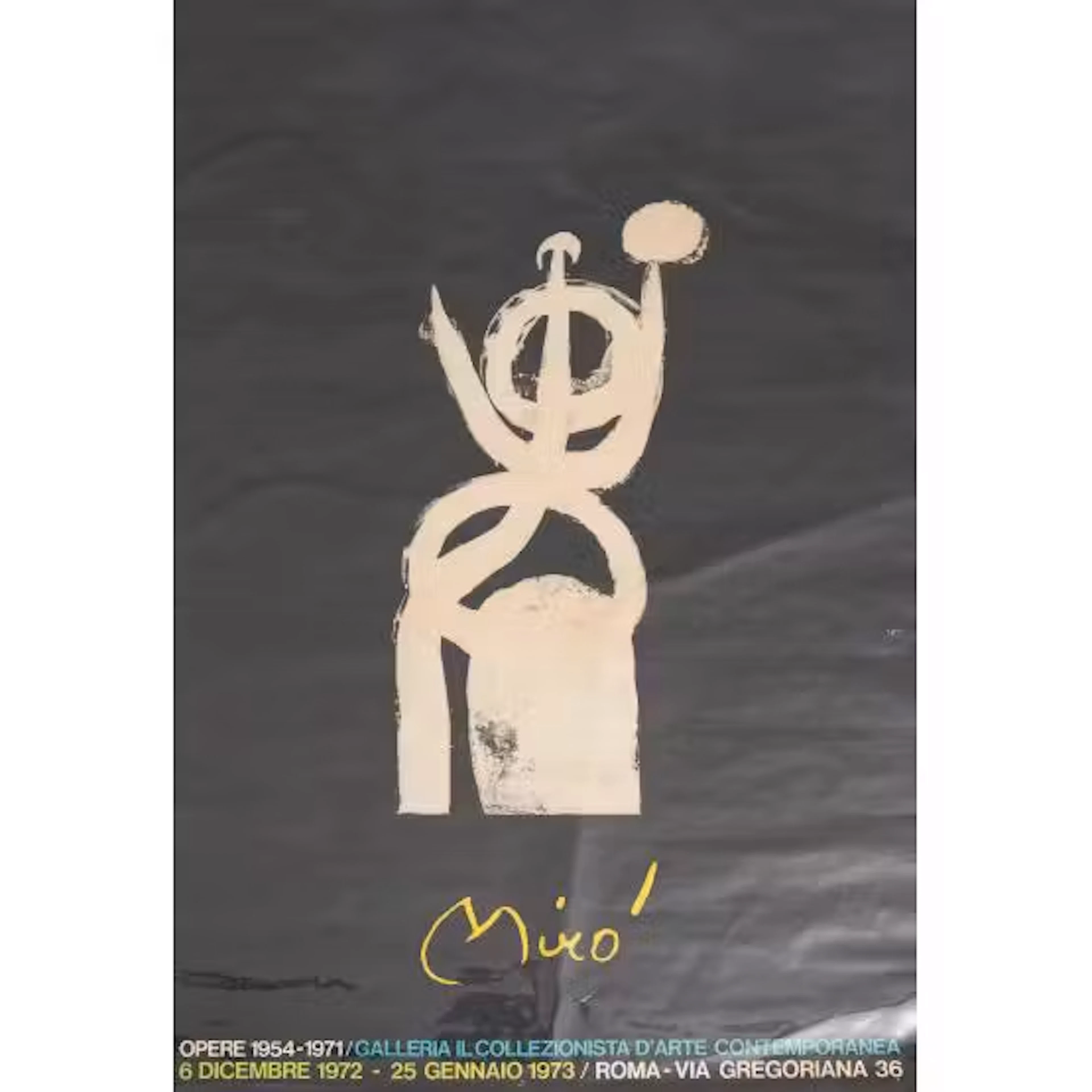 MIRÒ OPERE 1954 - 1971