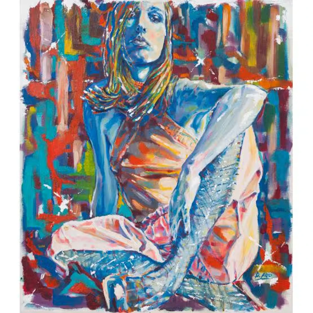 DANIELA ALEO, Olio su tela