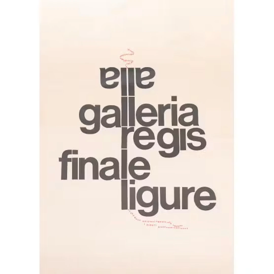 ALLA GALLERIA REGIS DI FINALE LIGURE