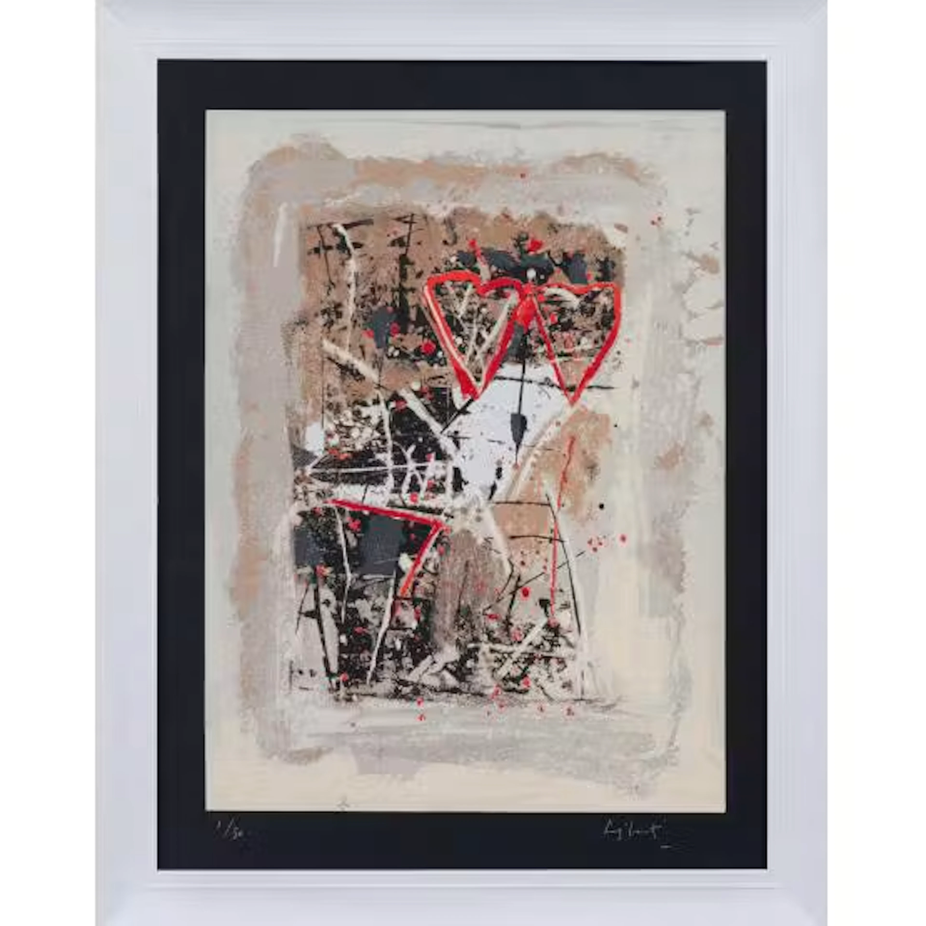 GIORGIO CELIBERTI, Serigrafia polimaterica