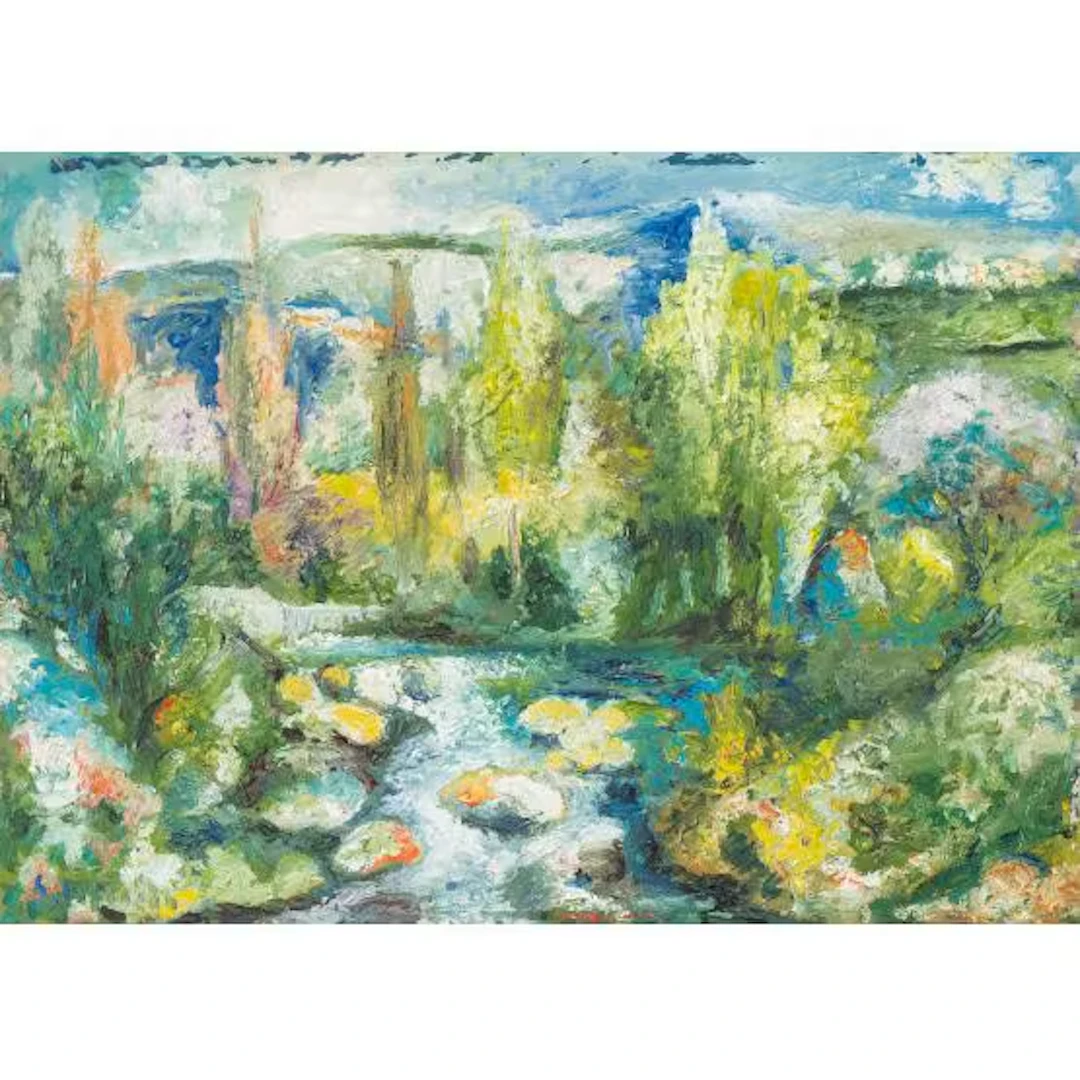 EMANUELE CAPPELLO, Olio su tela