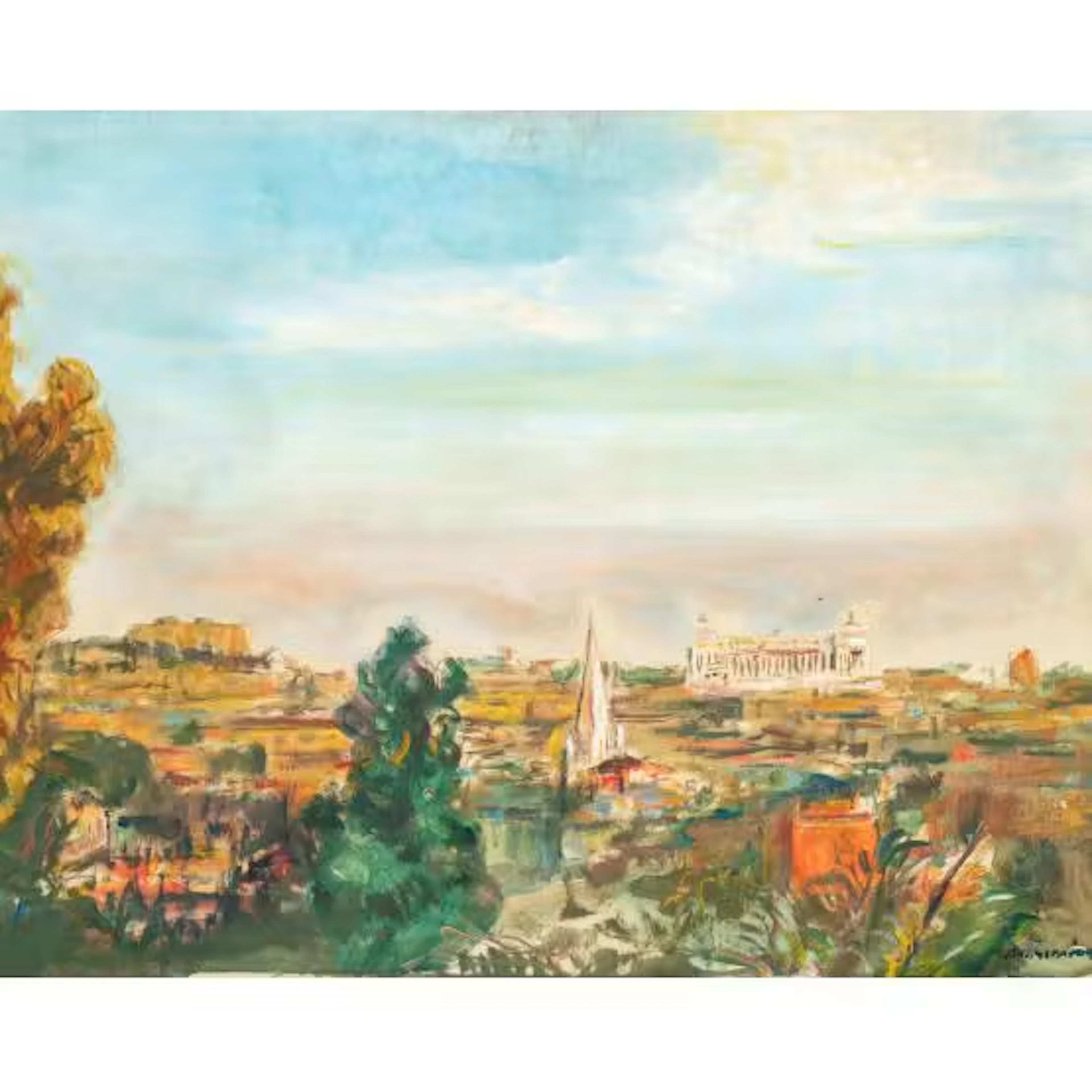 ALFONSO AVANESSIAN, Olio su tela