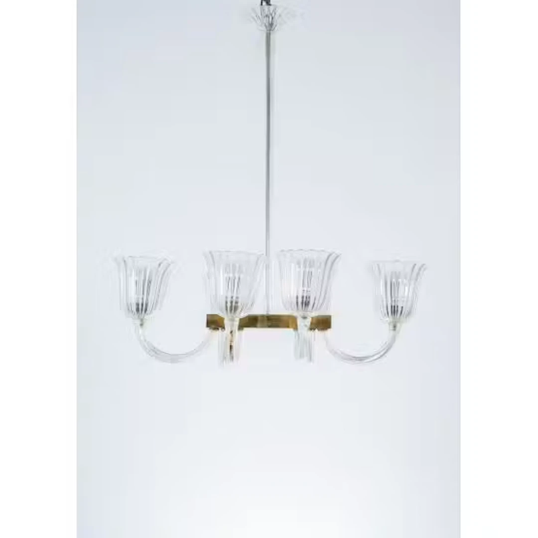 ERCOLE BAROVIER (Attr.), Lampada a sospensione