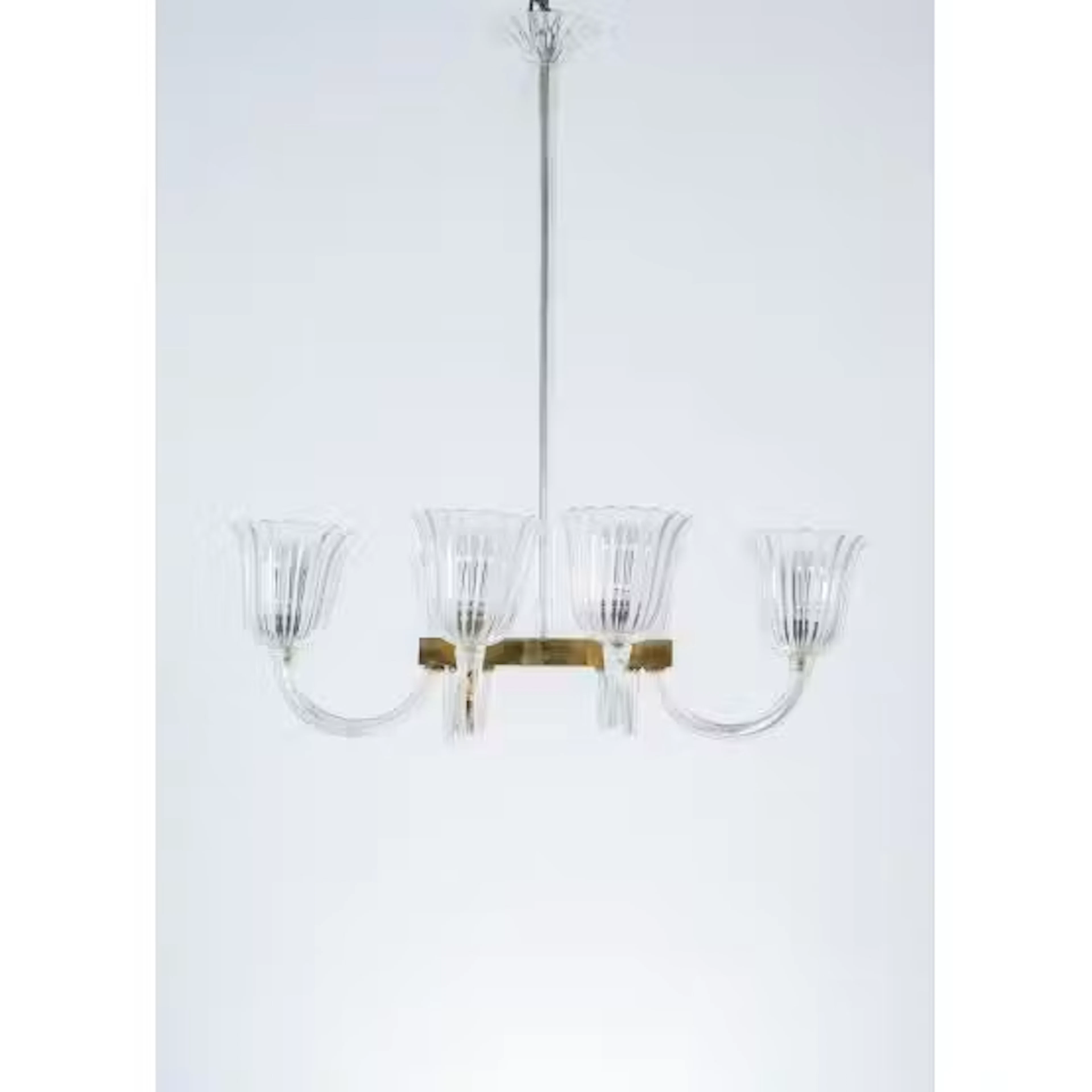 ERCOLE BAROVIER (Attr.), Lampada a sospensione