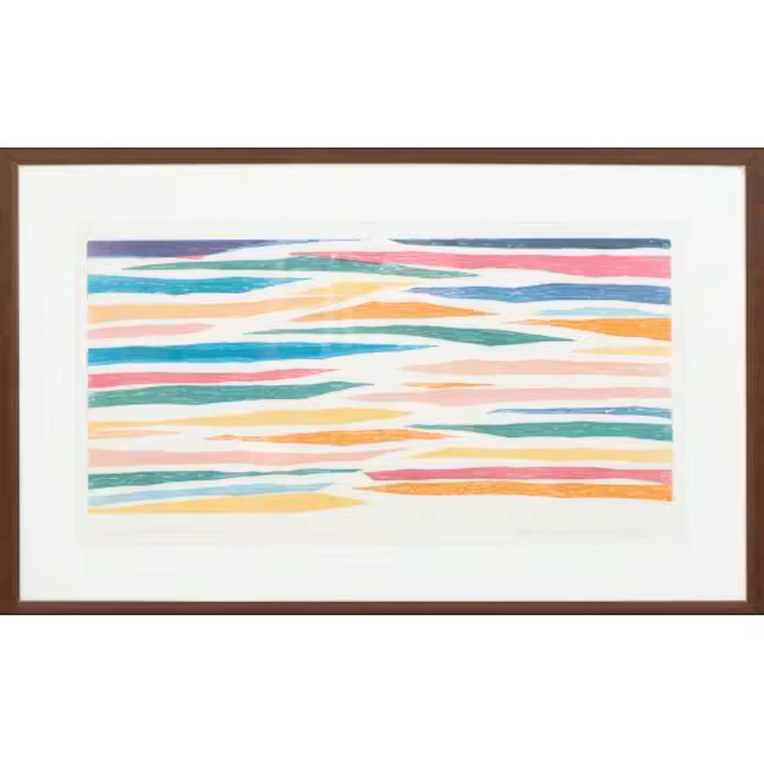 PIERO DORAZIO, Litografia a colori