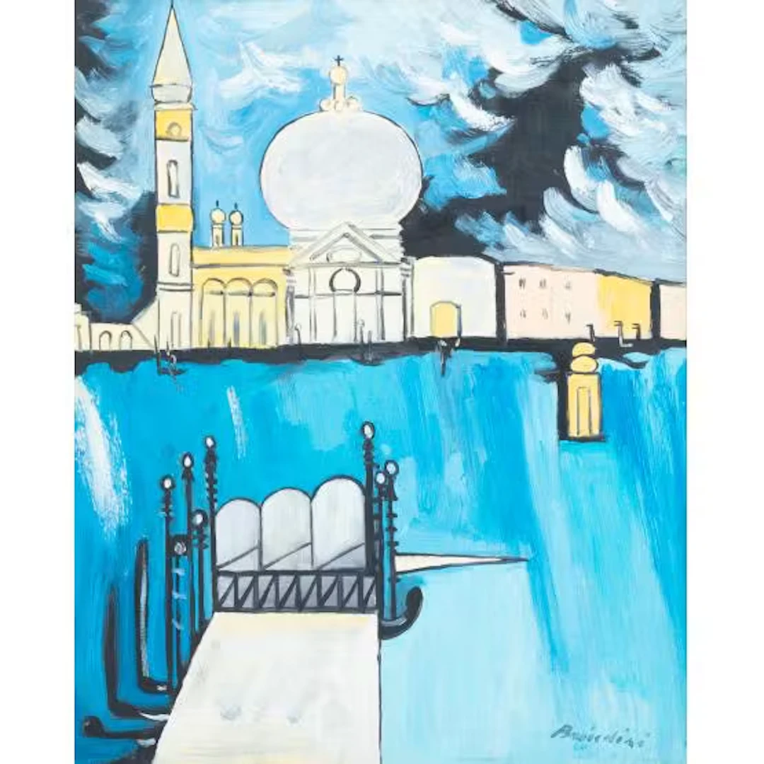 REMO BRINDISI, Olio su tela