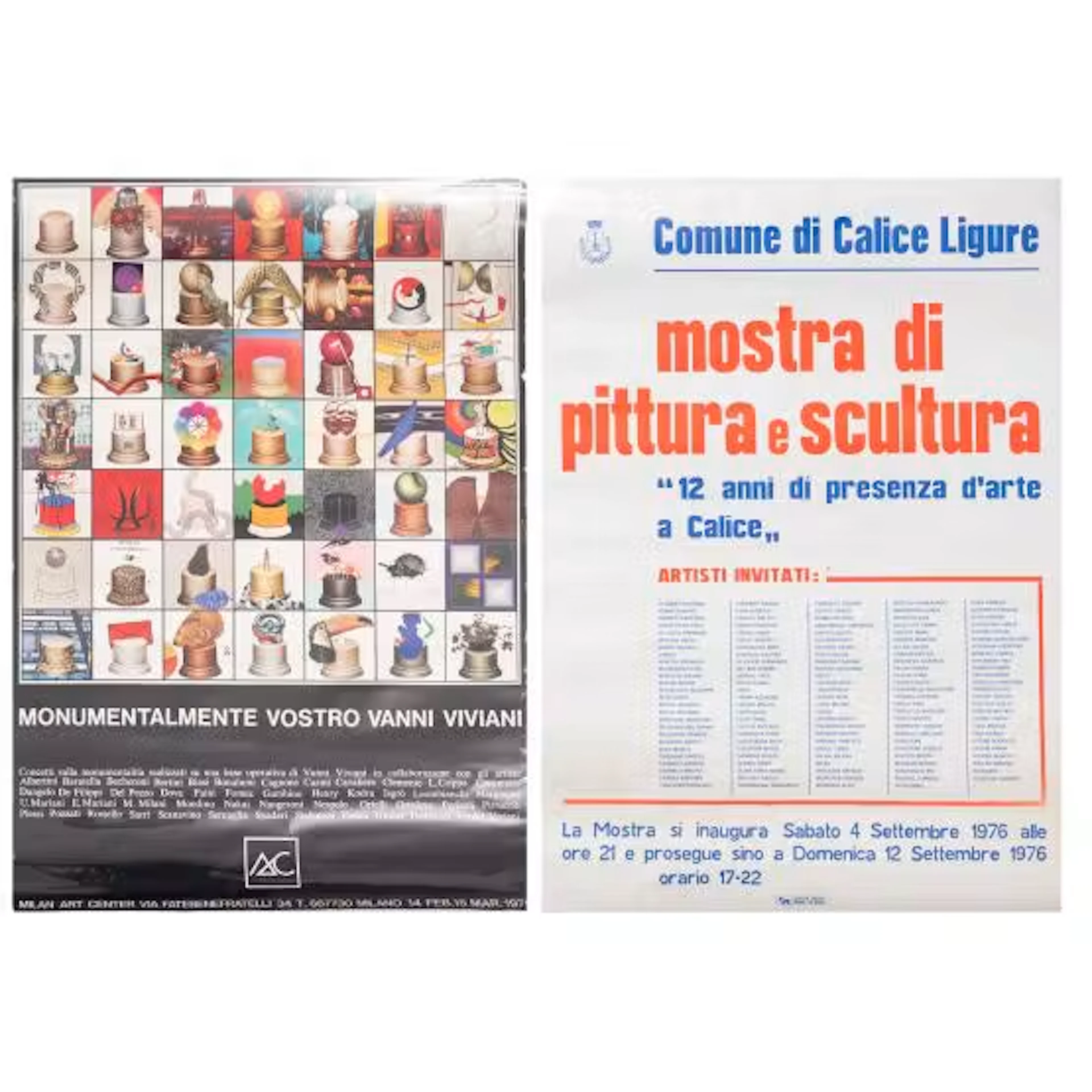 DUE POSTER / MANIFESTI