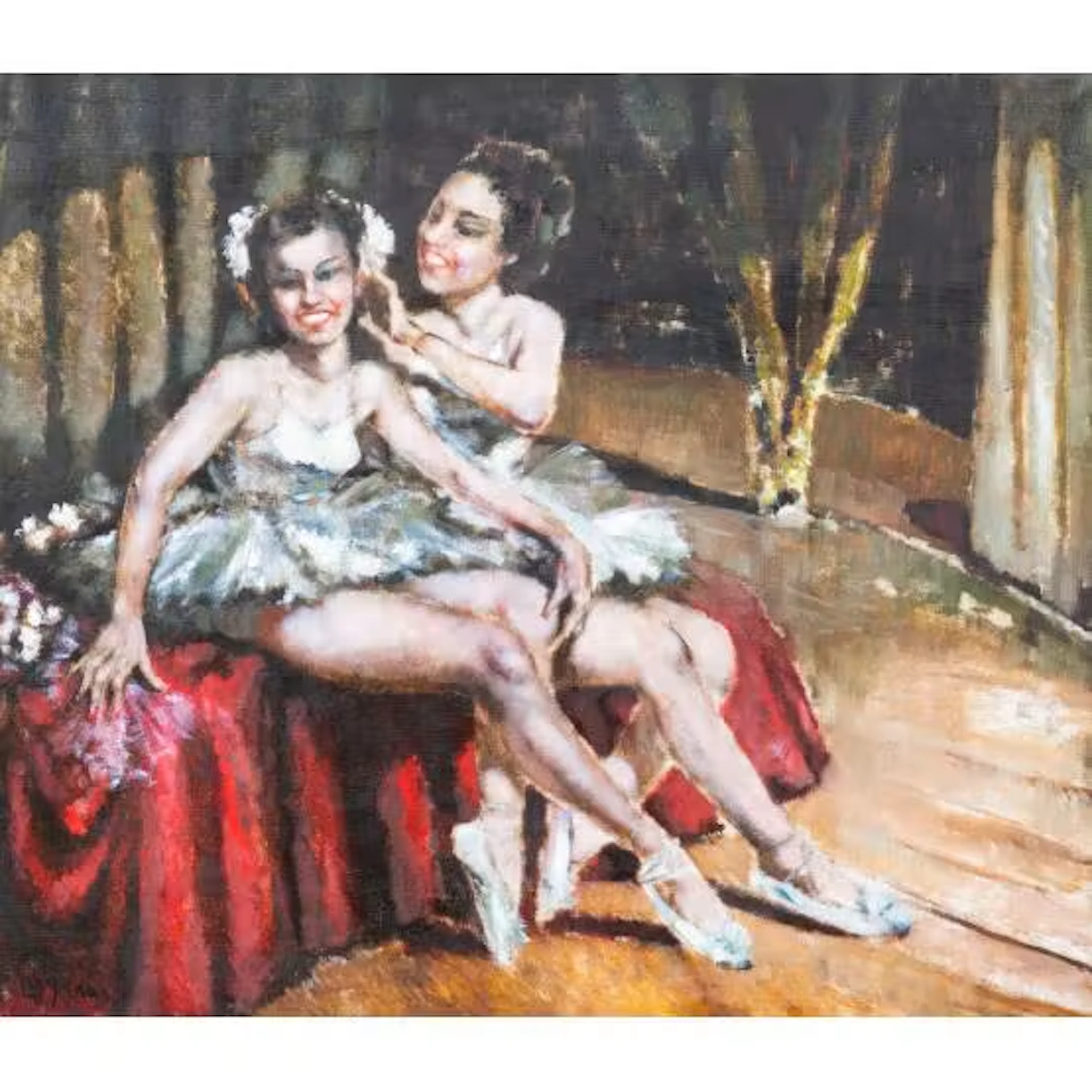 COSTANTINO LAGANA', Olio su tela