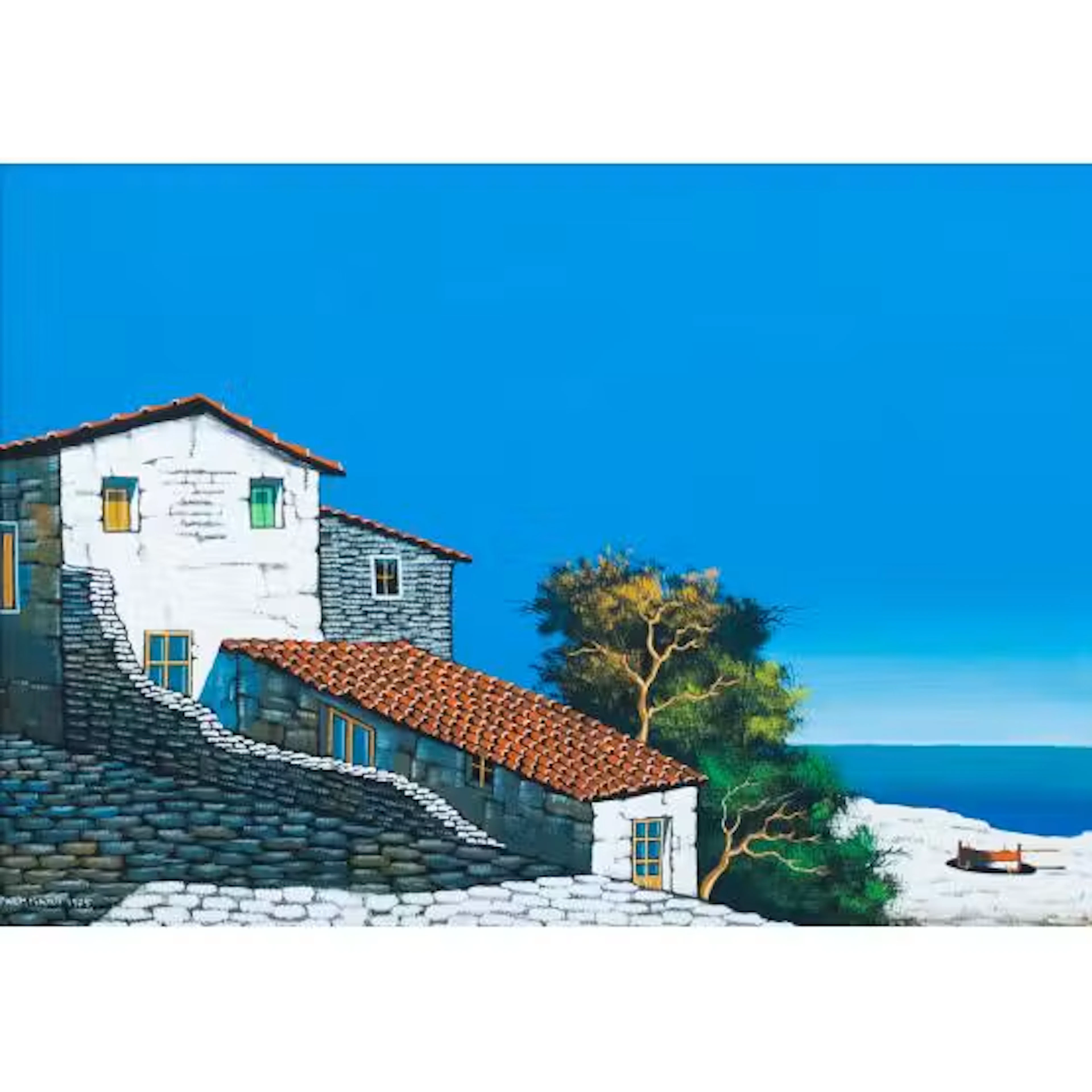 RAFFAELE PALMISANO, Olio su tela