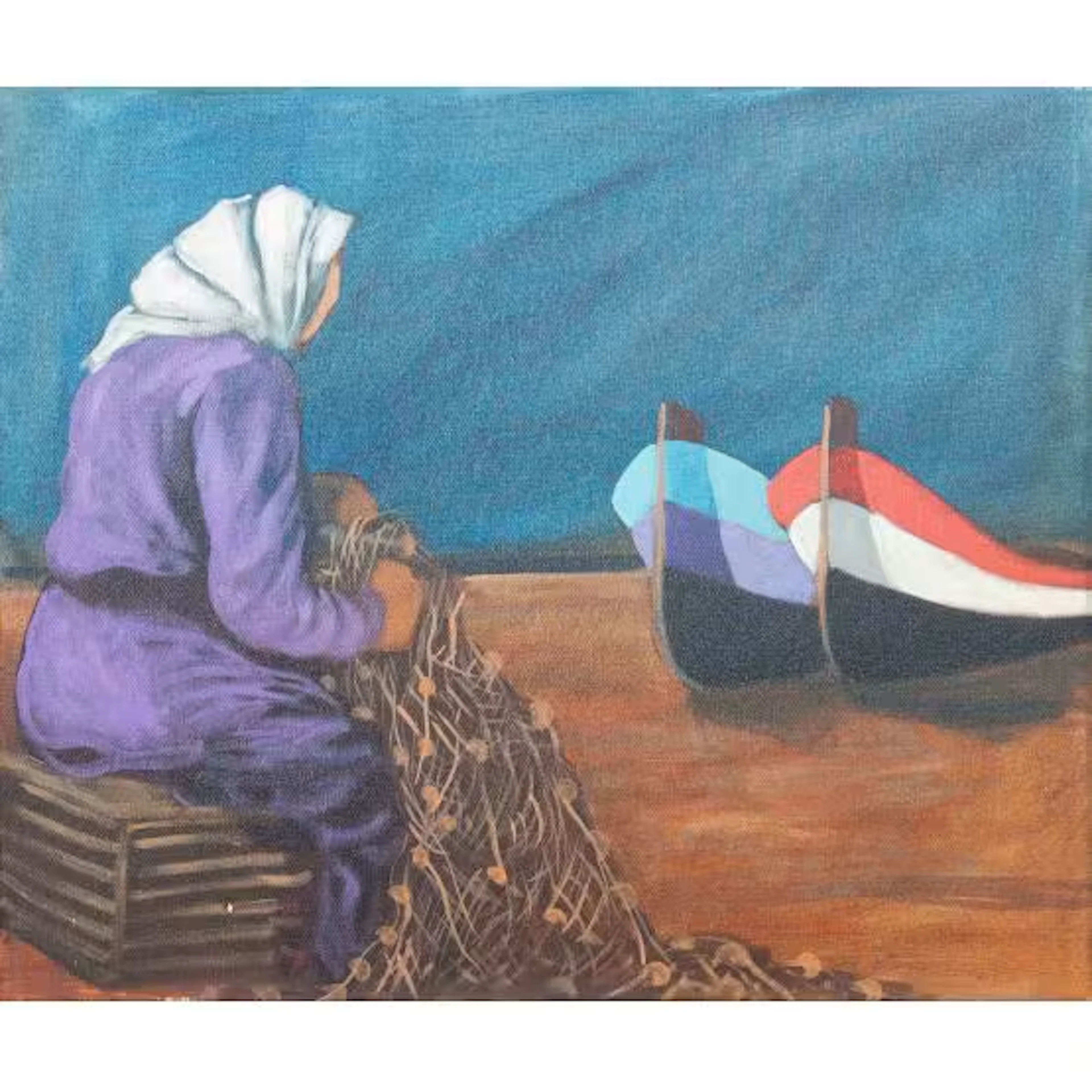 GIUSEPPE UZZACO, Olio su tela
