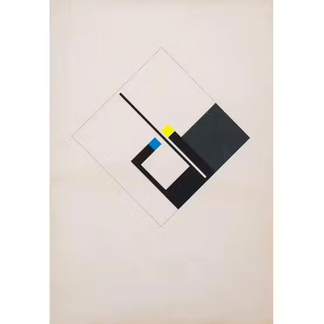 BRUNO MUNARI, Litografia a colori