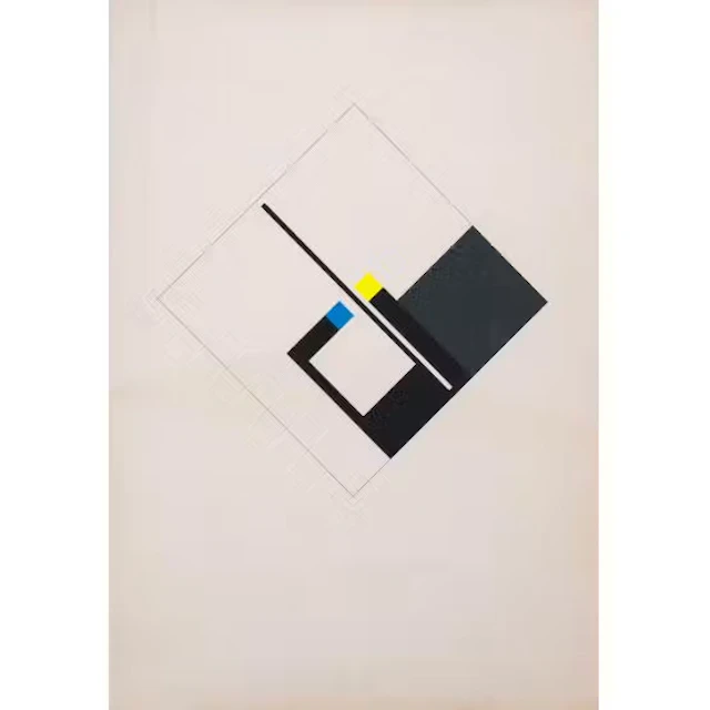 BRUNO MUNARI, Litografia a colori